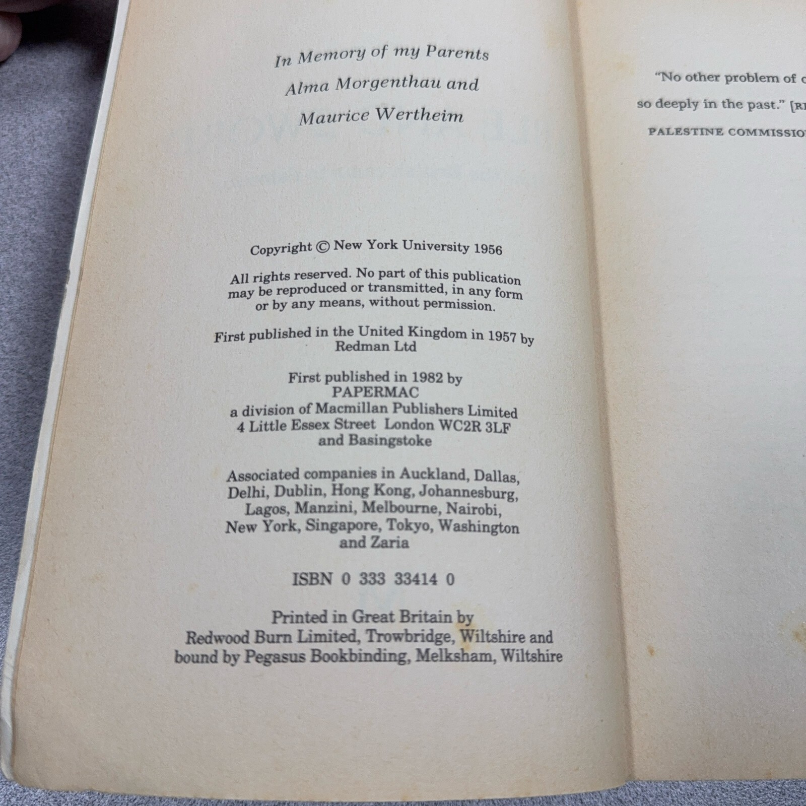 Bible and Sword: History of Brita… by Tuchman, Barbara W. Paperback / softback