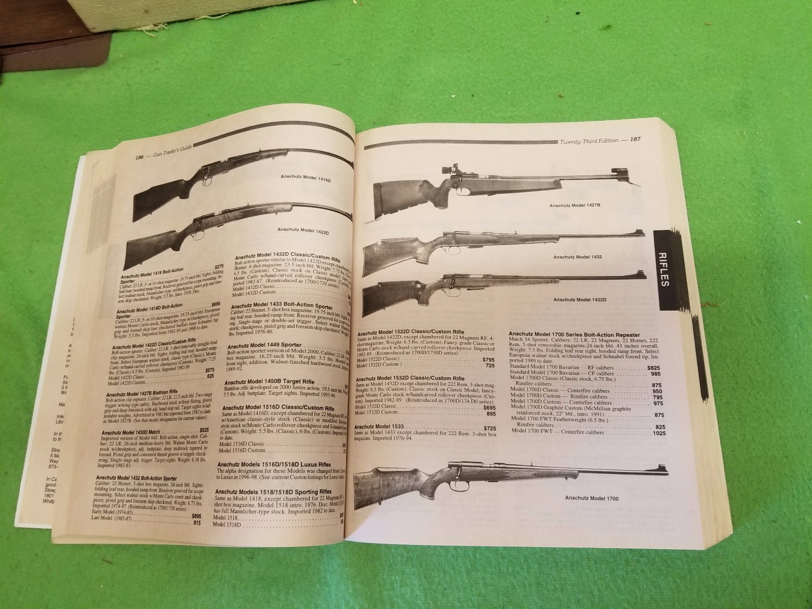 GUN TRADER’S GUIDE, 2000,. Twenty-Third Edition, Paperback, 584 pages,