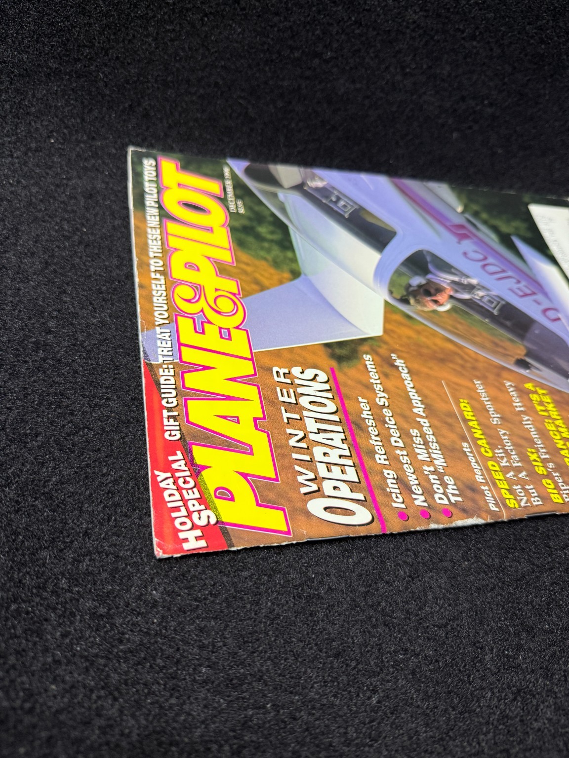 Plane & Pilot Magazine December 1990 Winter Operations Aviation Flying Aircraft