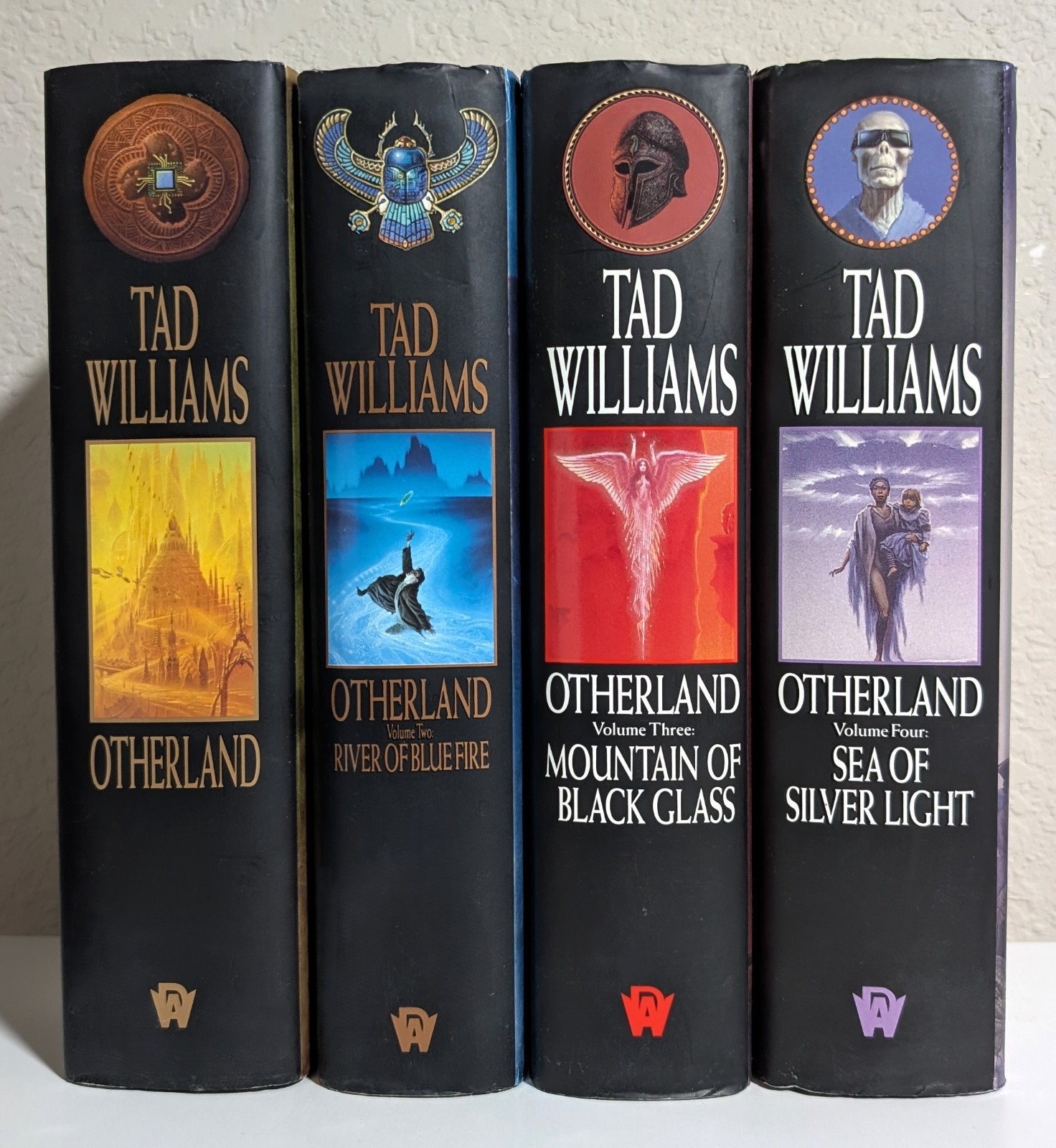 Tad Williams = OTHERLAND = complete tetralogy – 4 hardcovers 1st edition