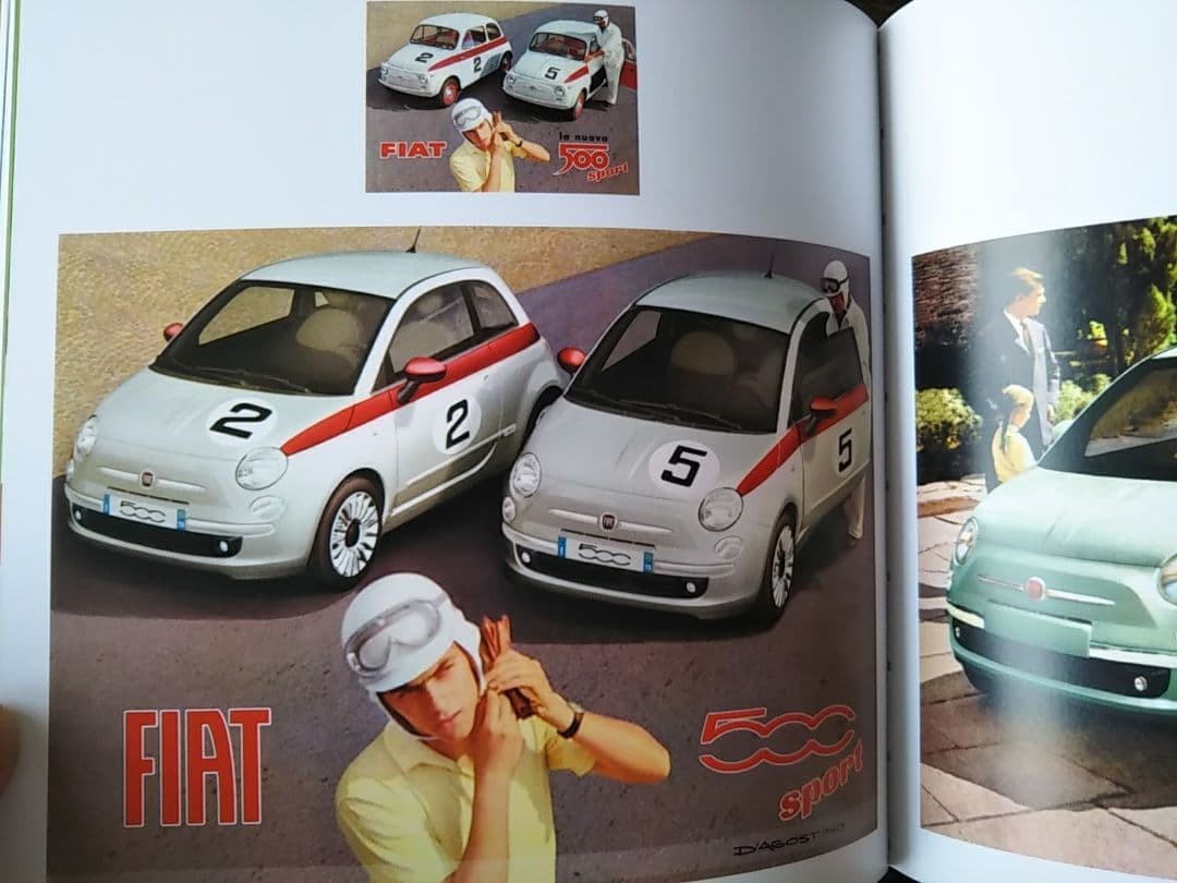 Fiat 500 History Book 2007 Alfa Romeo Ferrari Lancia Color 190pp Italian