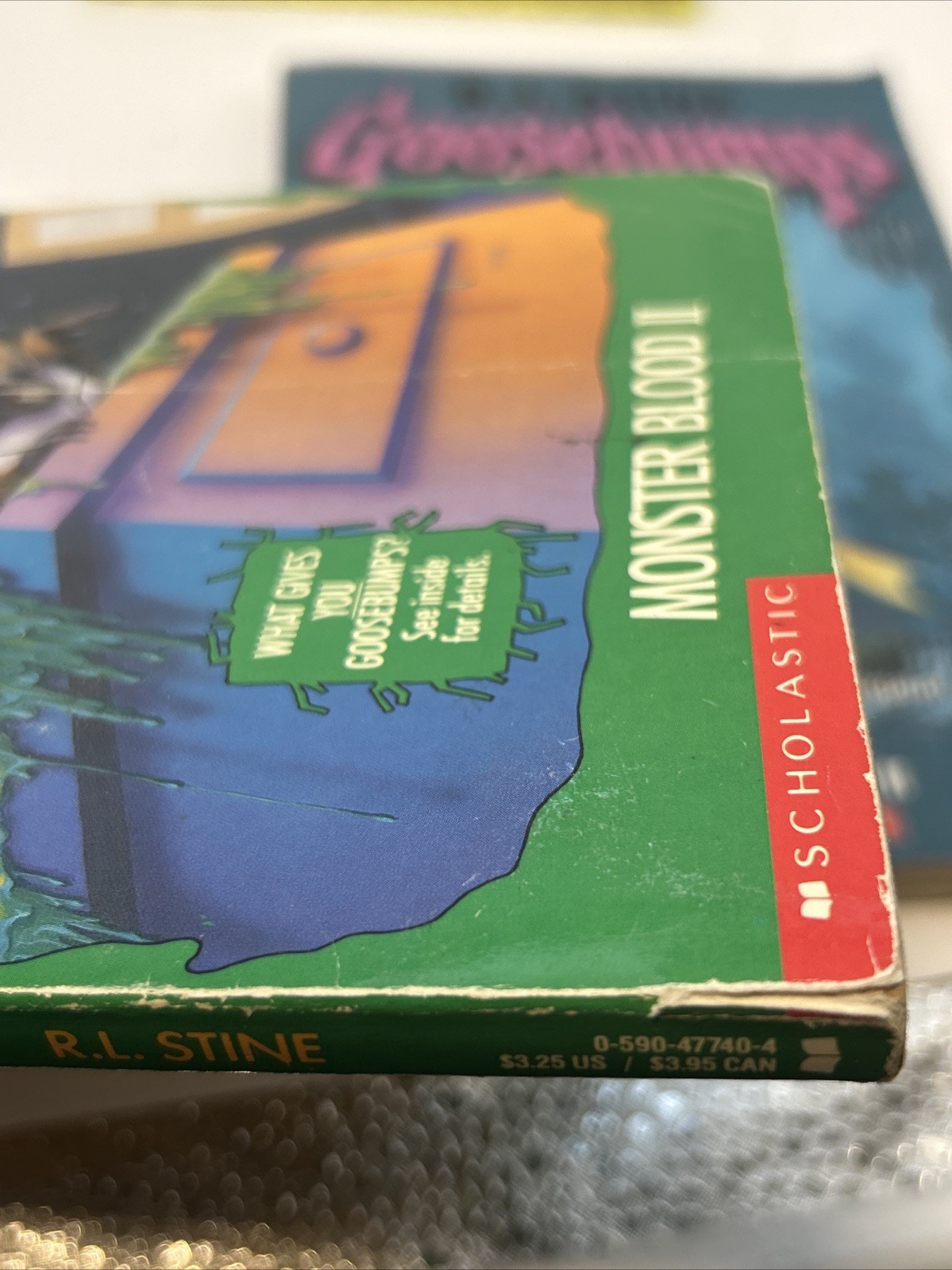 RL Stine Book Lot – 23 Goosebumps Rotten School, Mixed Years, Vintage, 1 Double