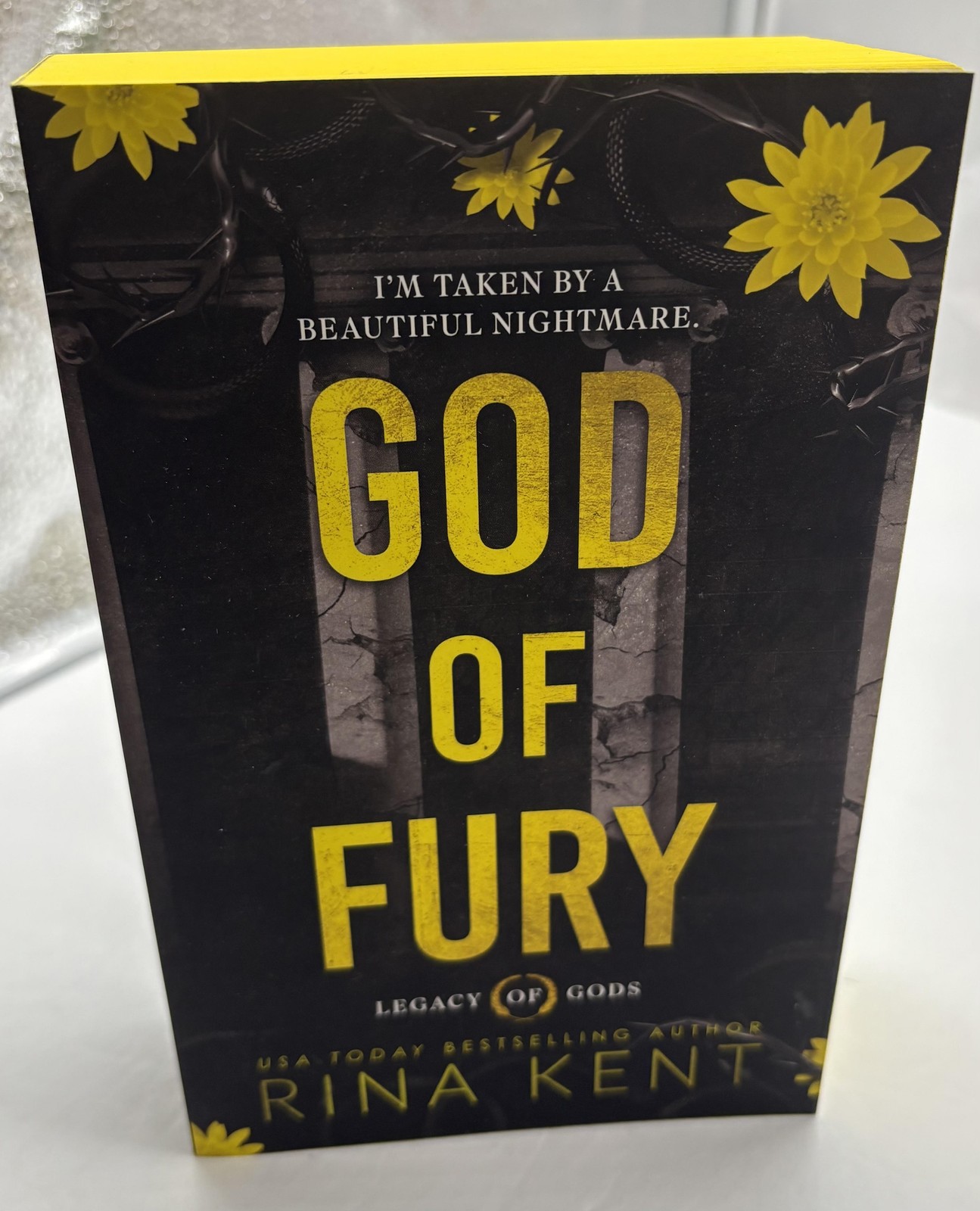 God of Fury by Rina Kent – Deluxe Edition with a Digitally Signed Bookplate