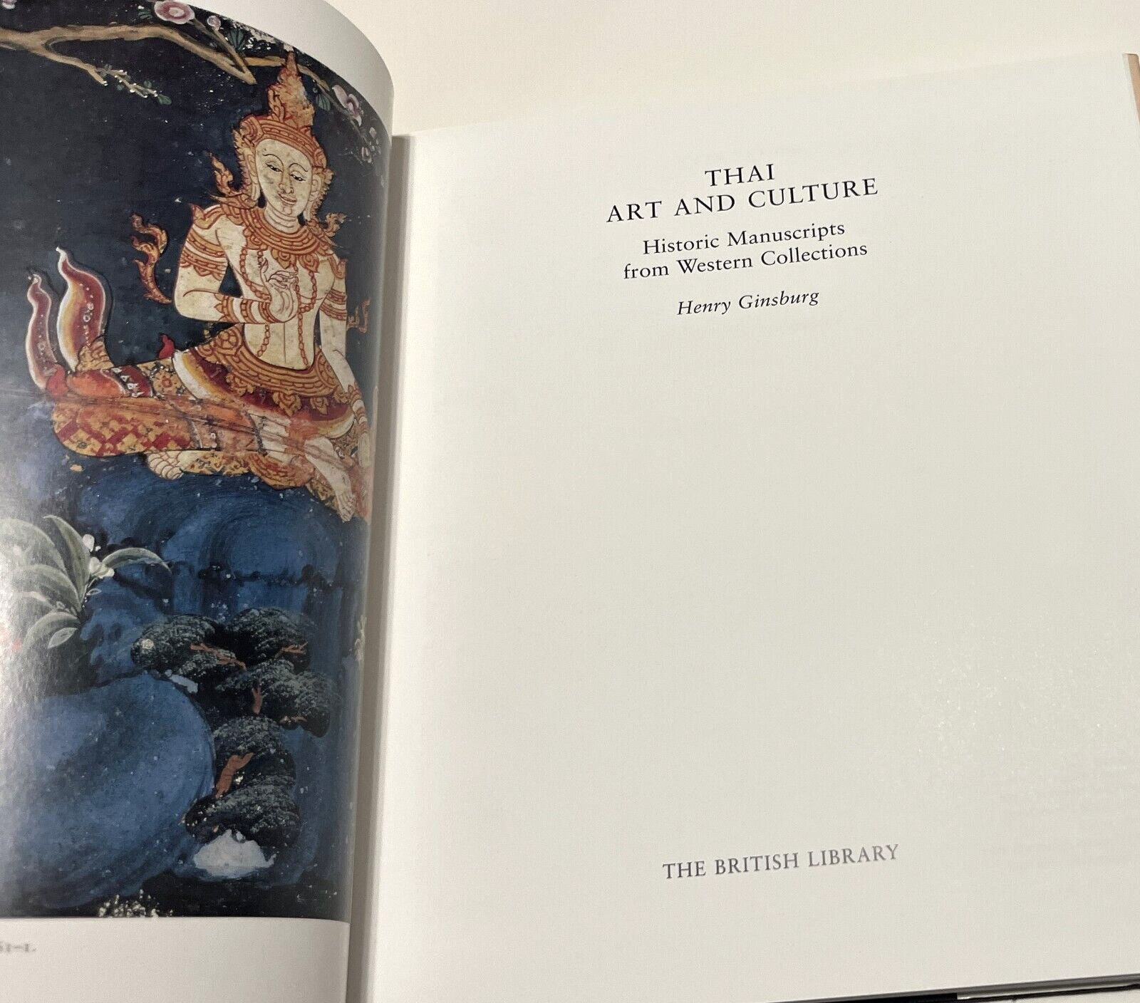 THAI Art & Culture Historic Manuscripts Western Collections HC Henry Ginsburg