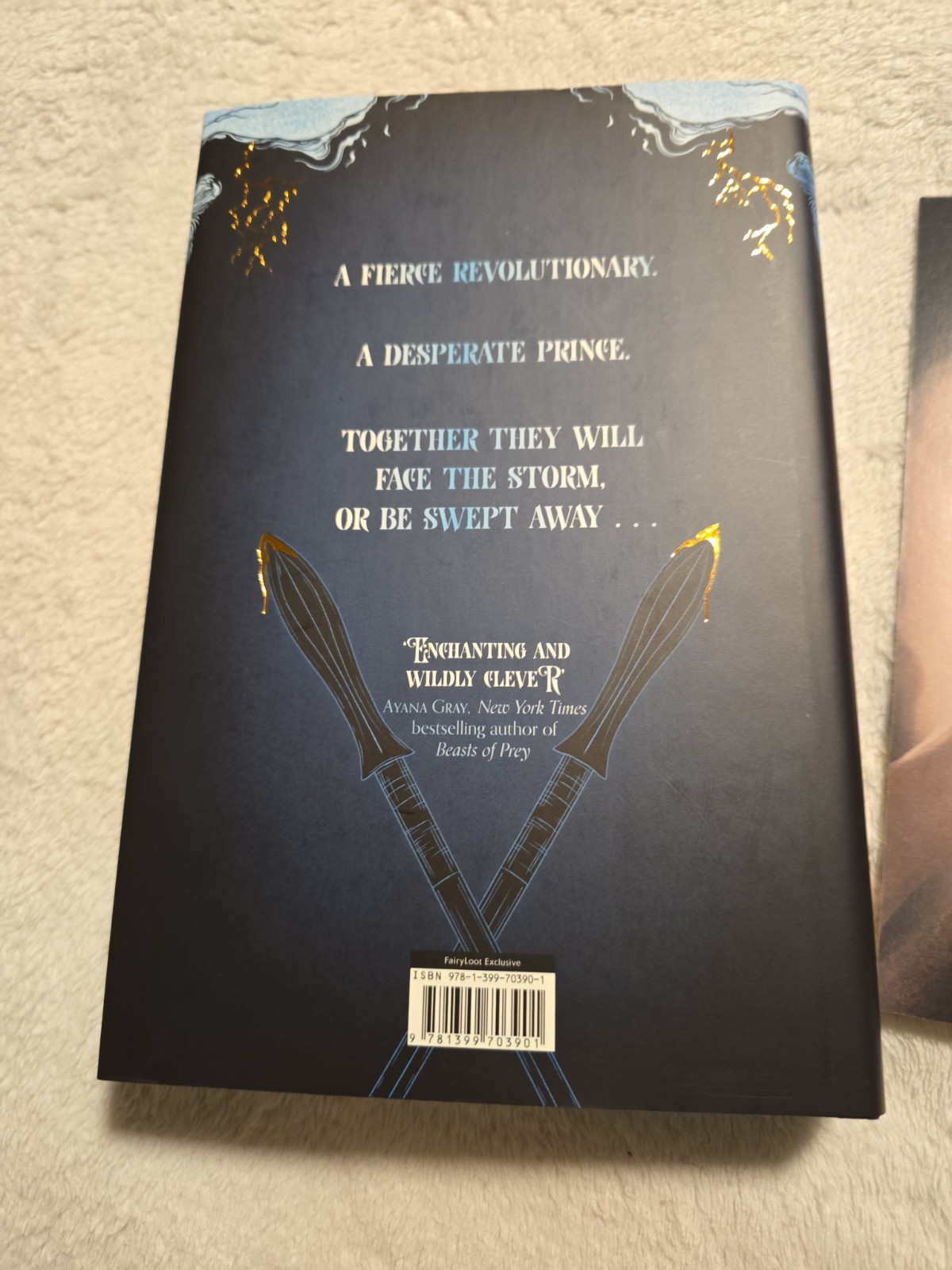 The Darkening Sunya Mara SIGNED FairyLoot Exclusive Edition HCDJ 2022 Fantasy