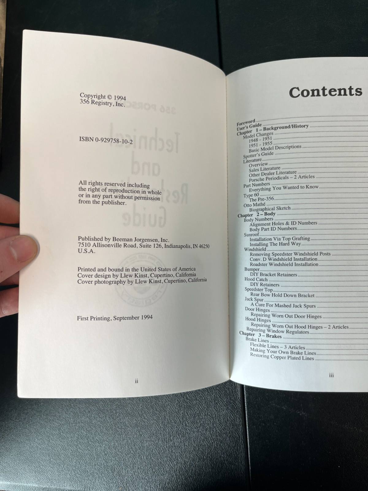356 Porsche Technical and Restoration Guide – 356 Registry – Beeman Jorgensen