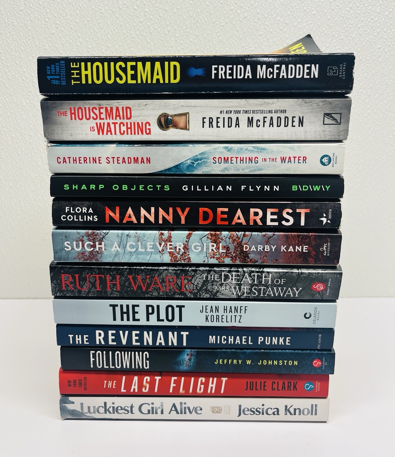 Lot of 12 #Booktok Psychological Thriller Books~Freida McFadden The Housemaid