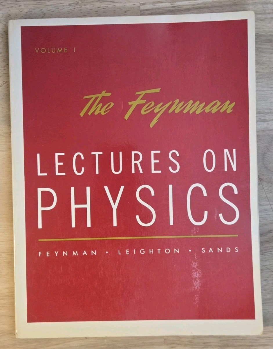 The Feynman Lectures on Physics Complete 3 Volume Set Lot Richard Feynman PB