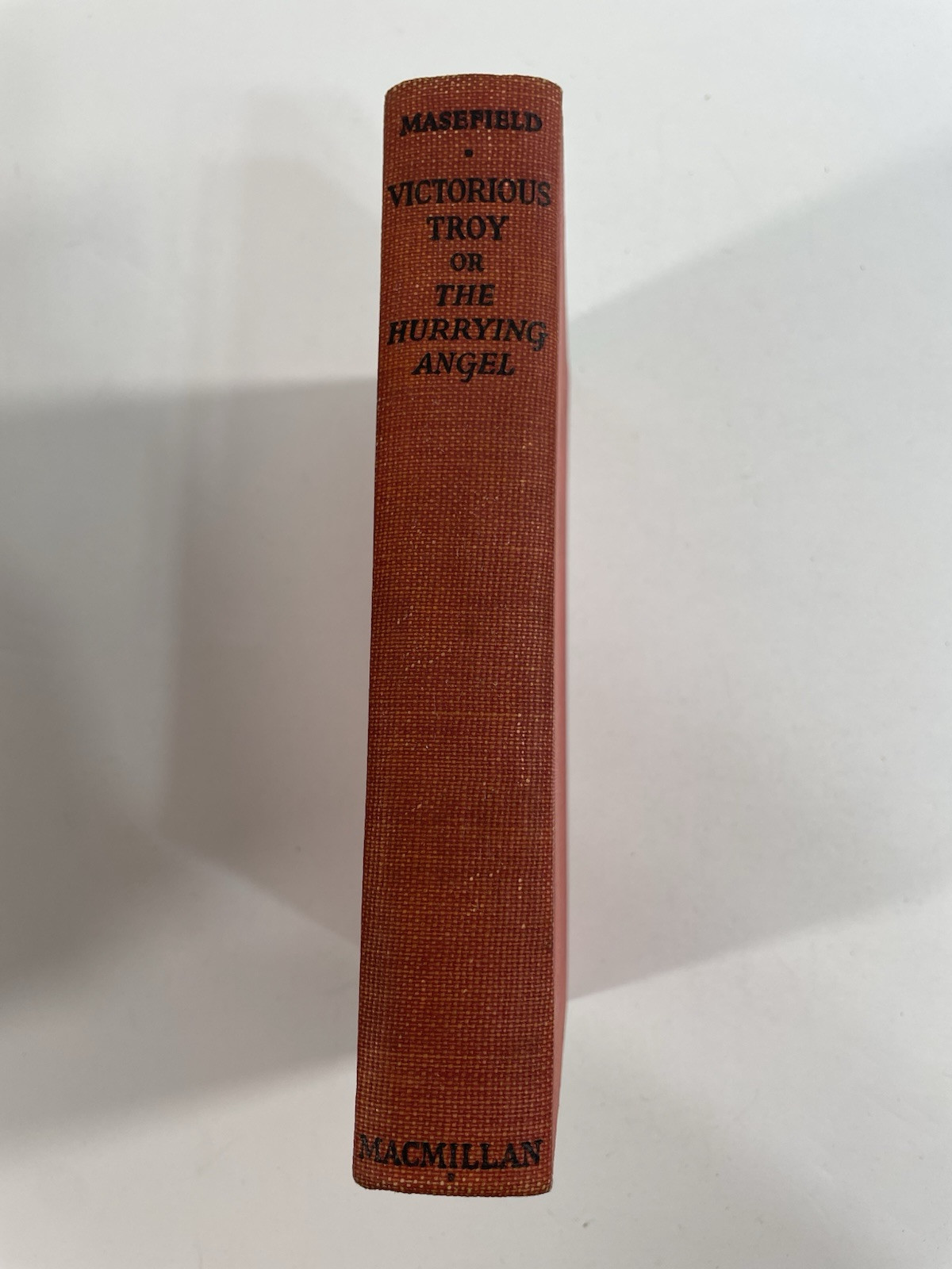 John Masefield VICTORIOUS TROY Macmillan Company 1935 HC