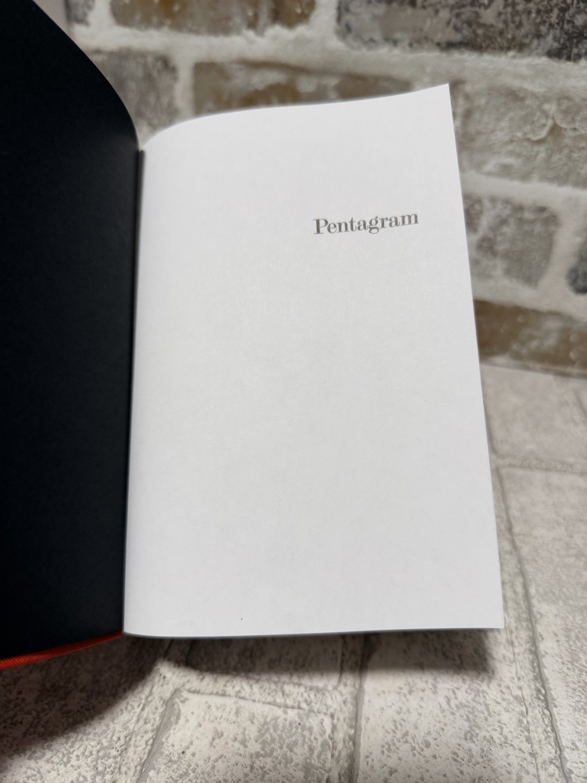 Pentagram: Marks – 500 Symbols and Logotypes (Red Softbound Cover, 2011)