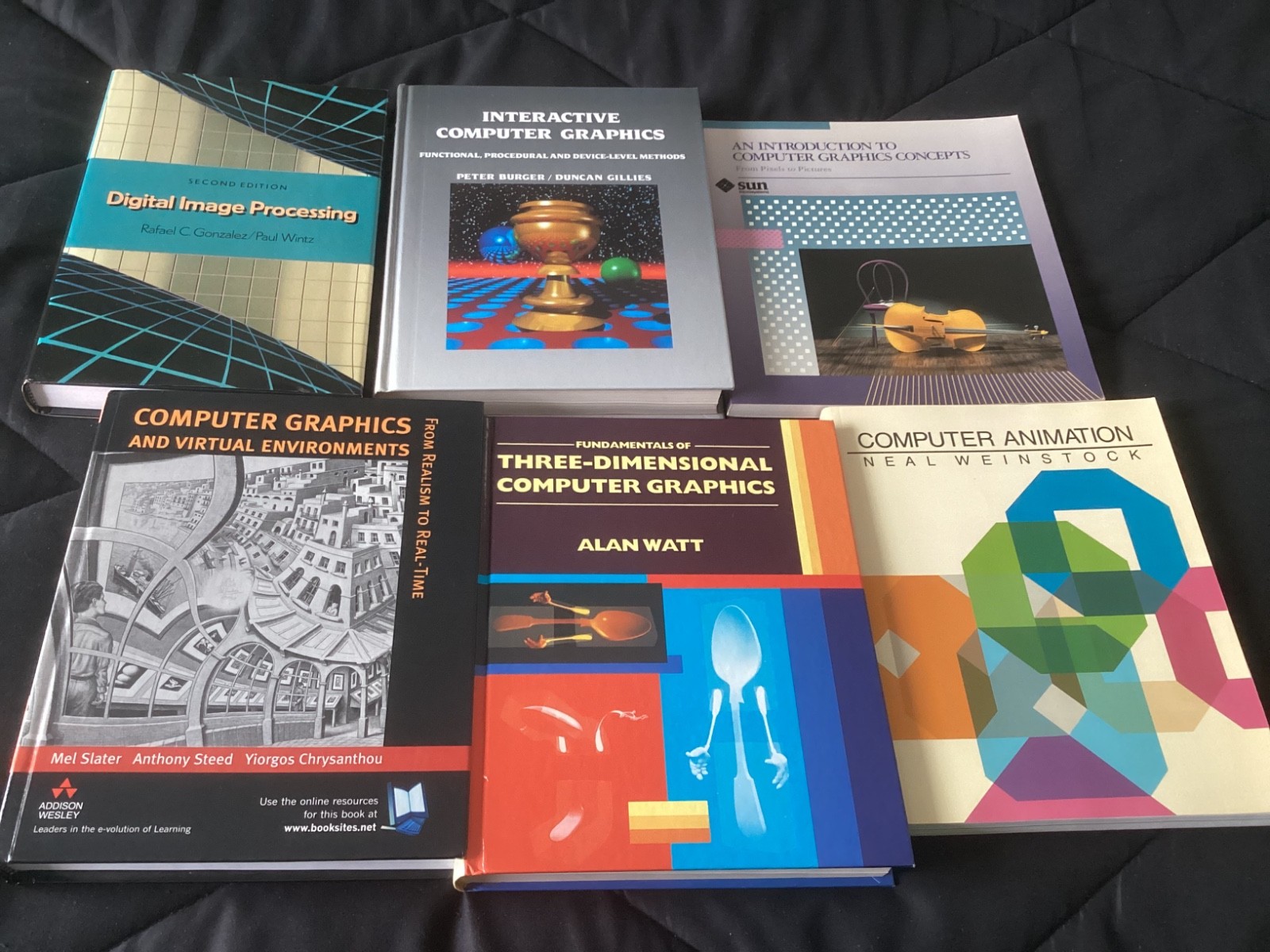 Addison Wesley Lot of 6 Books Computer Graphics