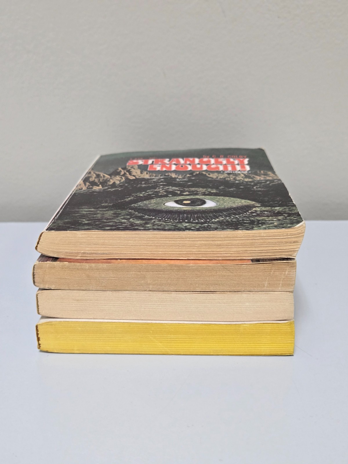 Vintage Teen Paperback Lot (4) Strange Enough! T 438 and others (1970’s & 80’s)