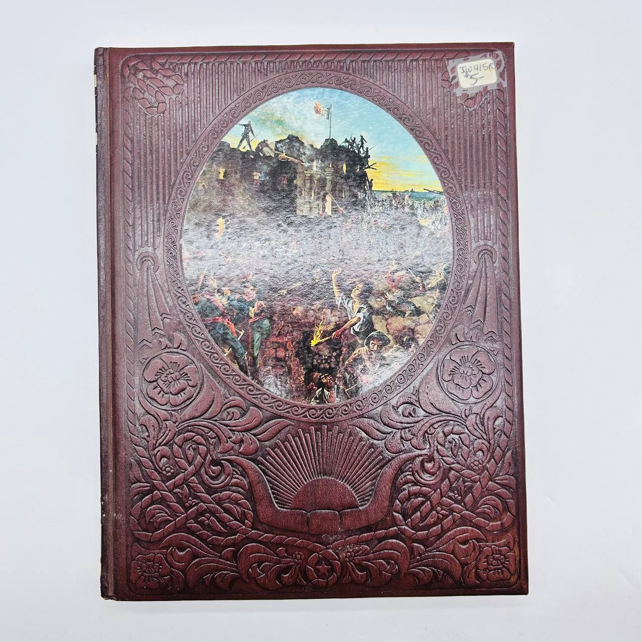 Lot of 7 Time Life Books „The Old West“ Vintage 1970s Faux Leather Bound