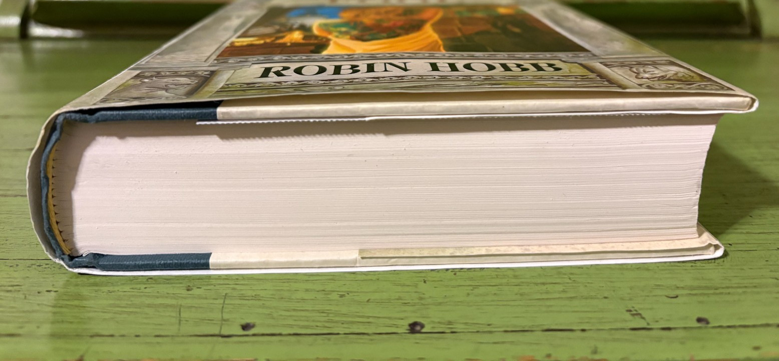 Robin Hobb Golden Fool Tawny Man Series #2 Hard Cover DJ Like New
