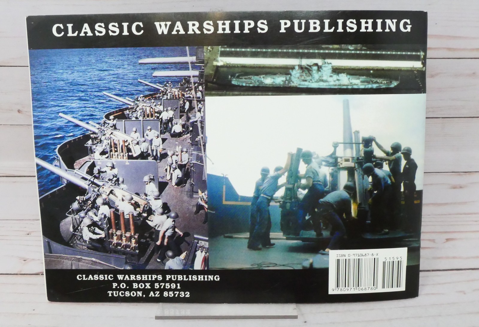 Warship Pictorial Photo Album Book 18, USS New Mexico BB-40, Battleship