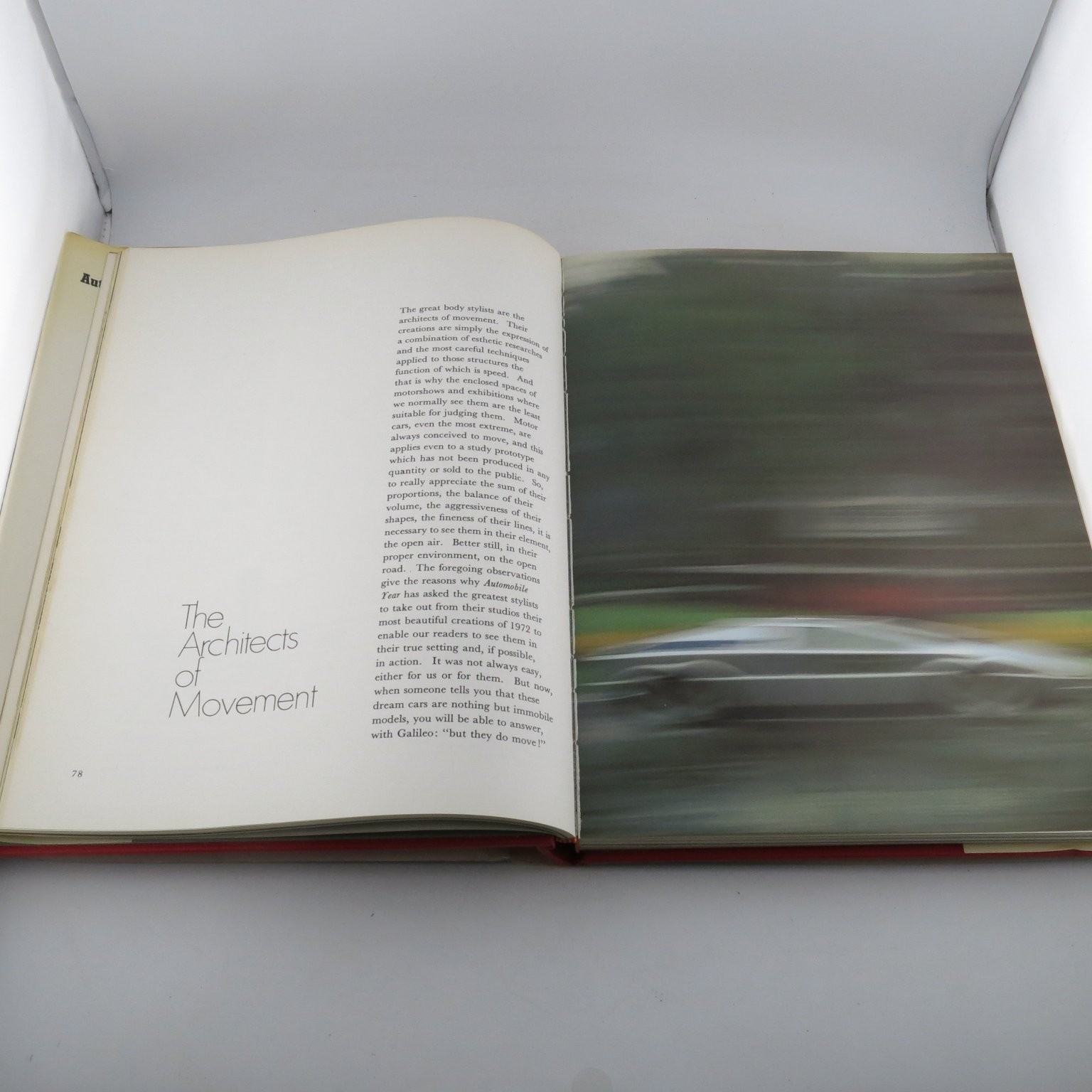 Automobile Year No. 20 1972/73 Edita Lausanne Hardcover Automotive Racing