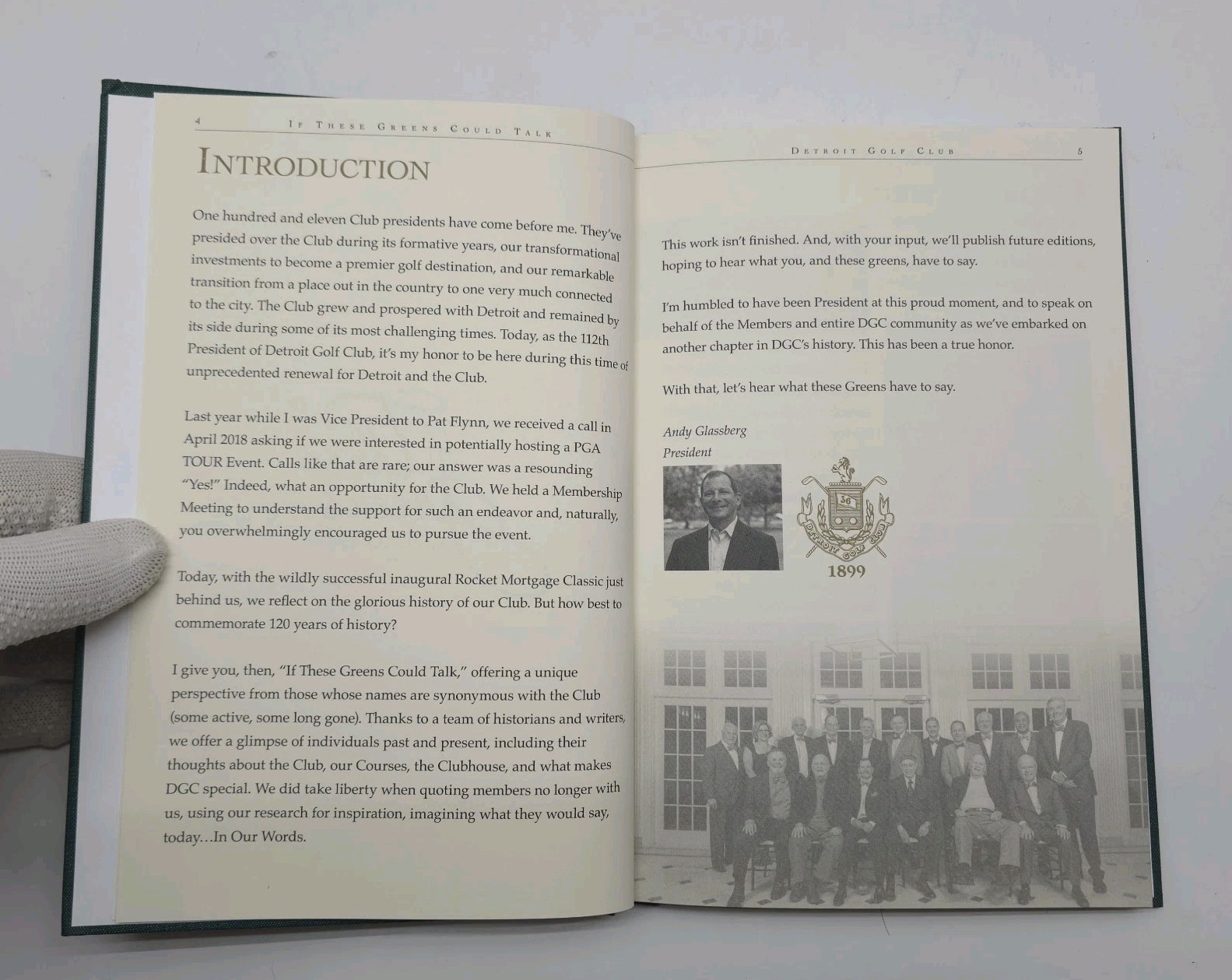 If These Greens Could Talk Detriot Golf Club 1899 1st Edition