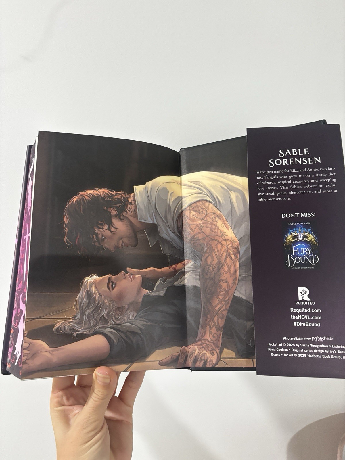 Dire Bound by Sable Sorensen Deluxe Special Edition HB Sprayed Edges