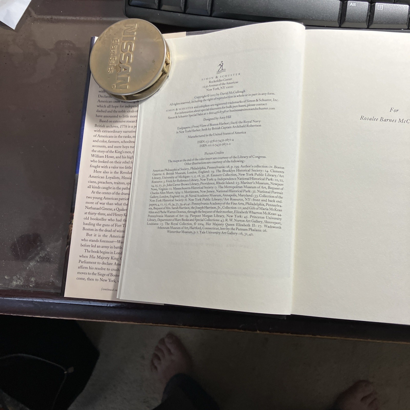 1776 by David McCullough, NEW (2005 Hardcover), FREE SHIP
