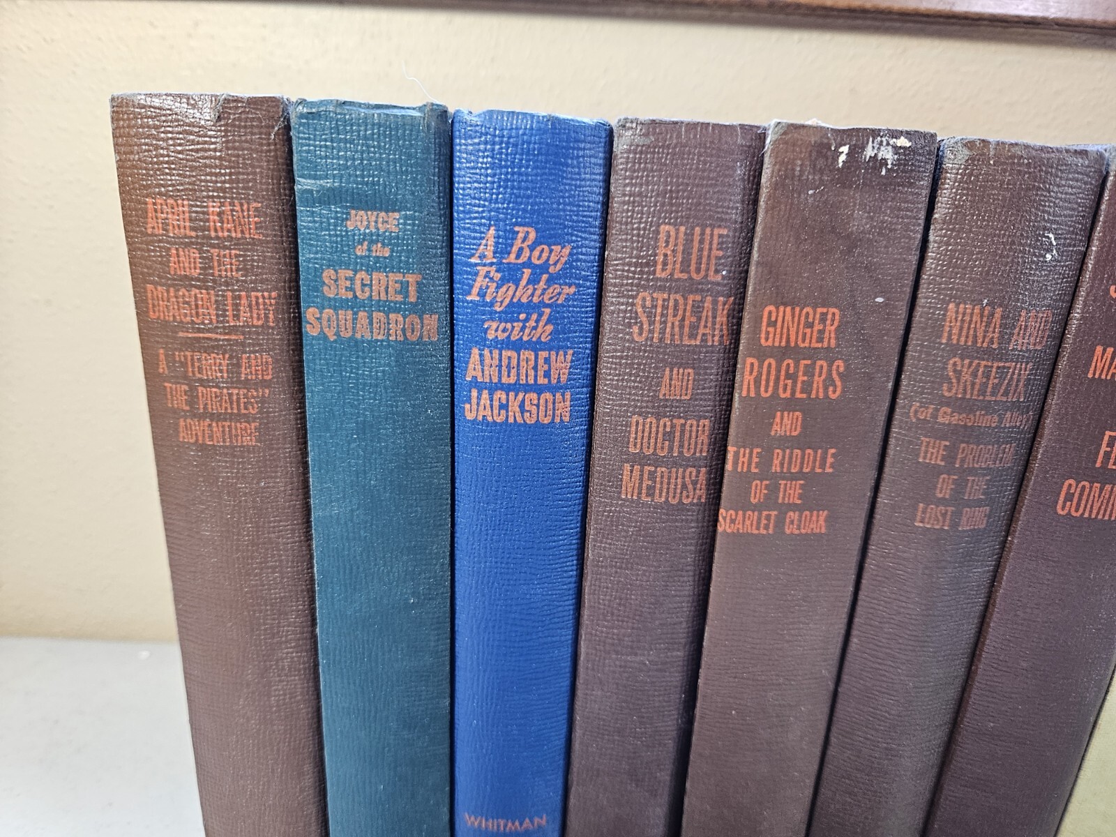 Vintage Whitman Publishing Adventure Books Lot of 8 From 1940’s