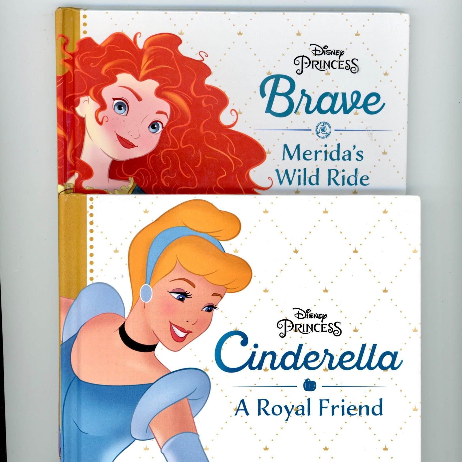Disney Princess Cinderella & Brave – Lot of 2 Books – Hardcover
