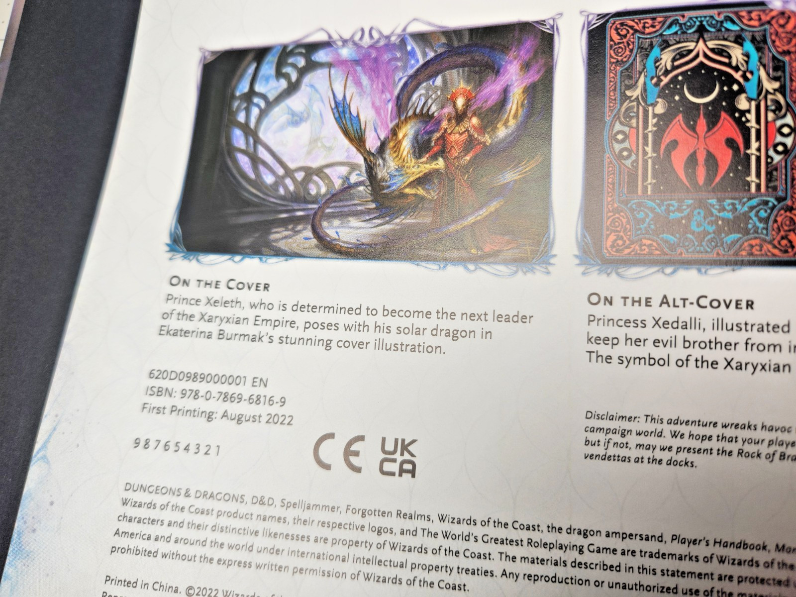 Dungeons & Dragons, Light of Xaryxis, Wizards of the Coast