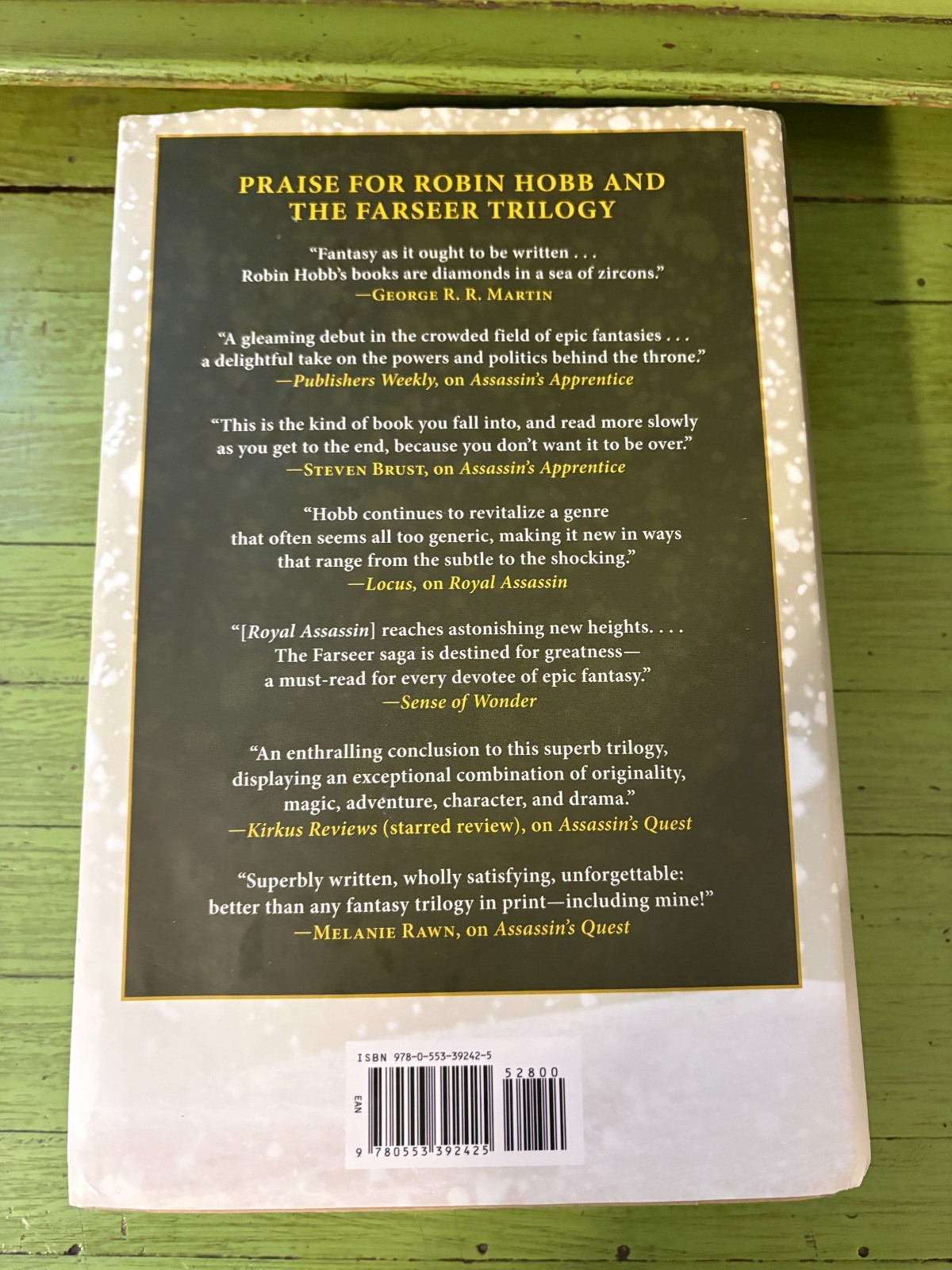 Robin Hobb Fool’s Assassin Fitz and The Fool Series #1 Hard Cover DJ Very Good