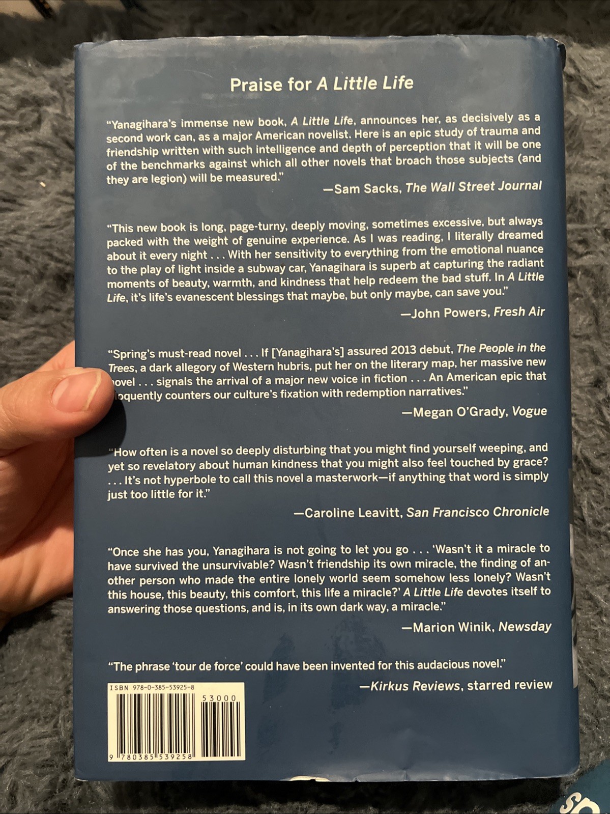 A Little Life by Hanya Yanagihara (Hardcover) First Edition – B-563