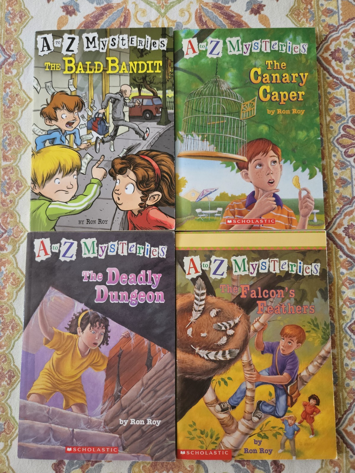 Lot of 18 A to Z Mysteries Rob Roy Children’s Paperback Books Chapter Ages 6-9