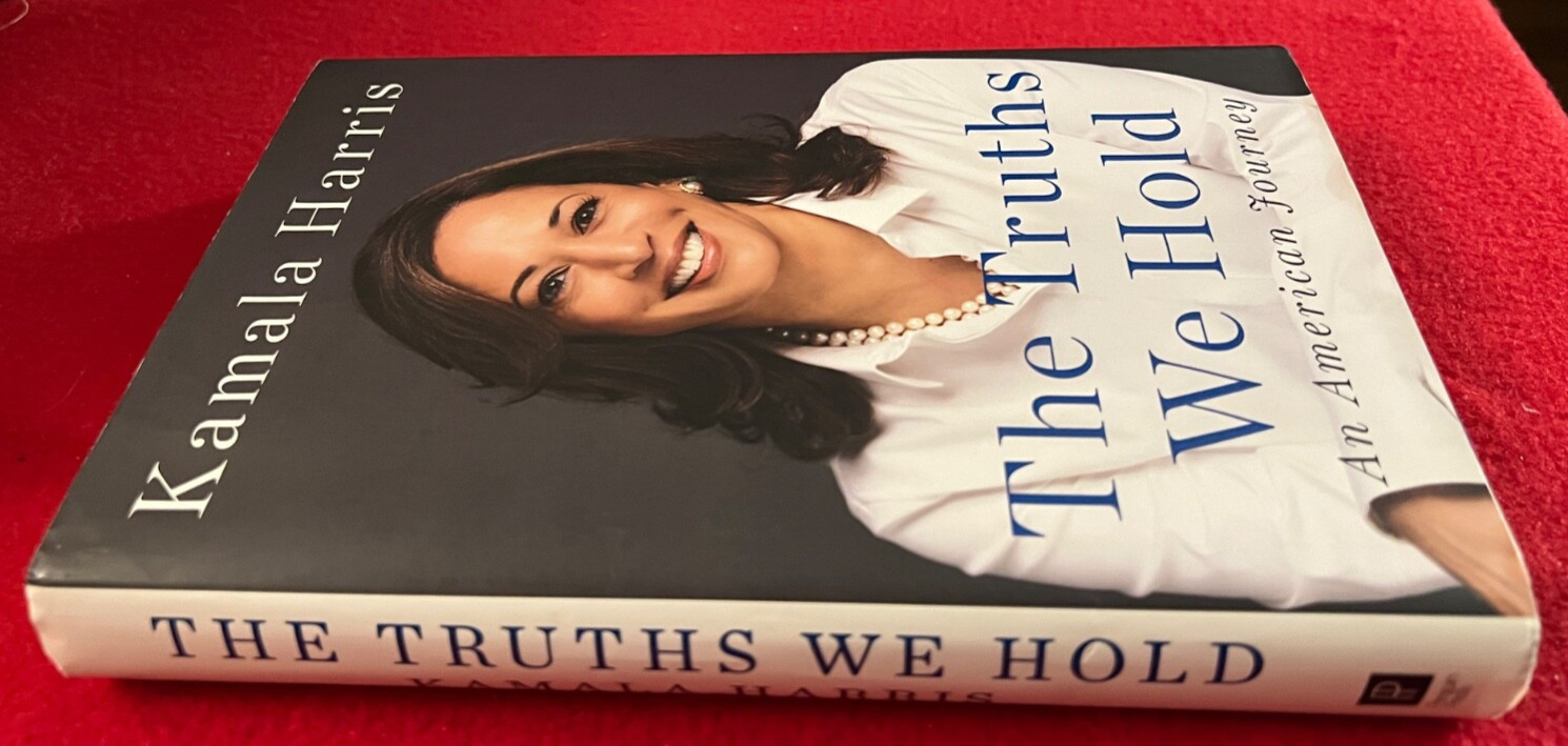 The Truths We Hold, Kamala Harris, 1st Edition/1st Printing, 2019, HC/DJ