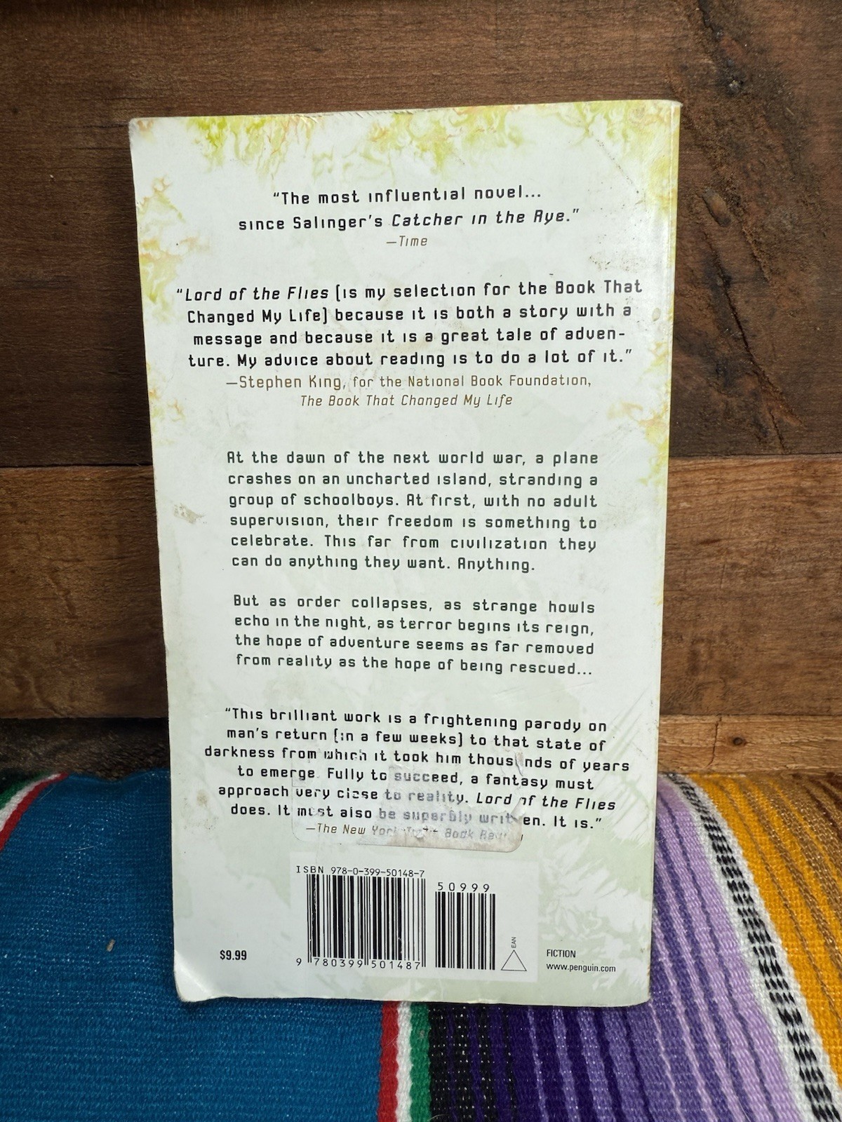 The Lord of the Flies paperback Book by William Golding