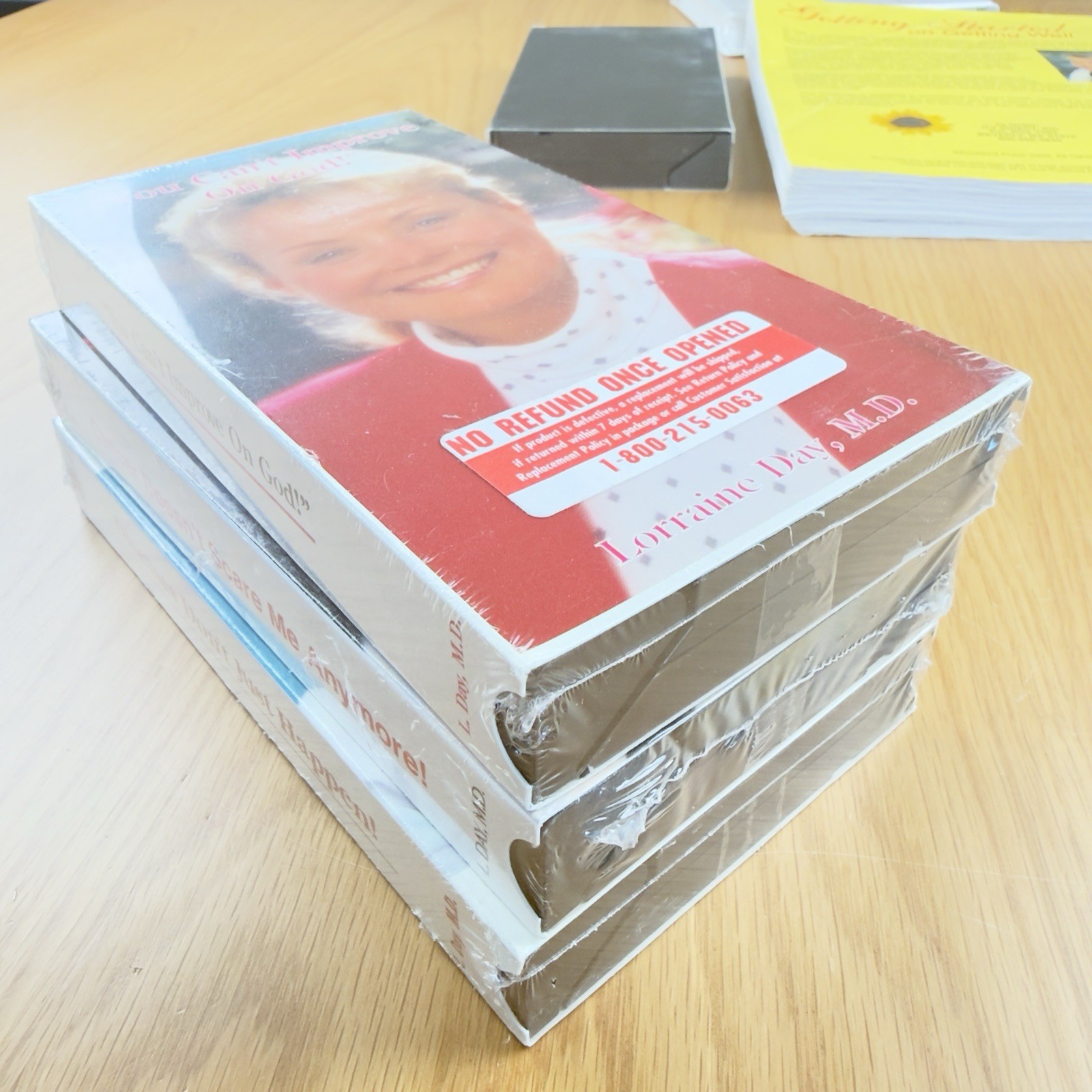 Dr Lorraine Day M.D. 3 Sealed VHS,10 CDs,Workbook,Interview VHS