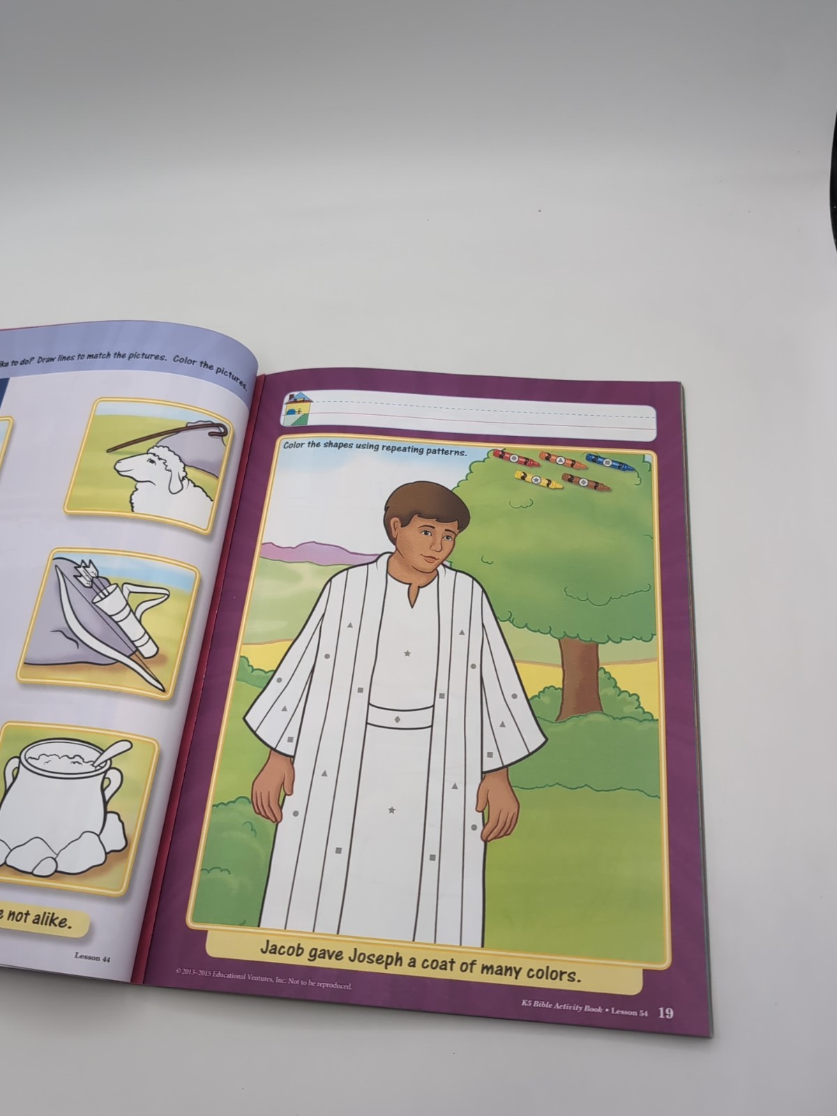 ABEKA READ DESCRIPTION K5 Bible Activity Book 2nd Edition