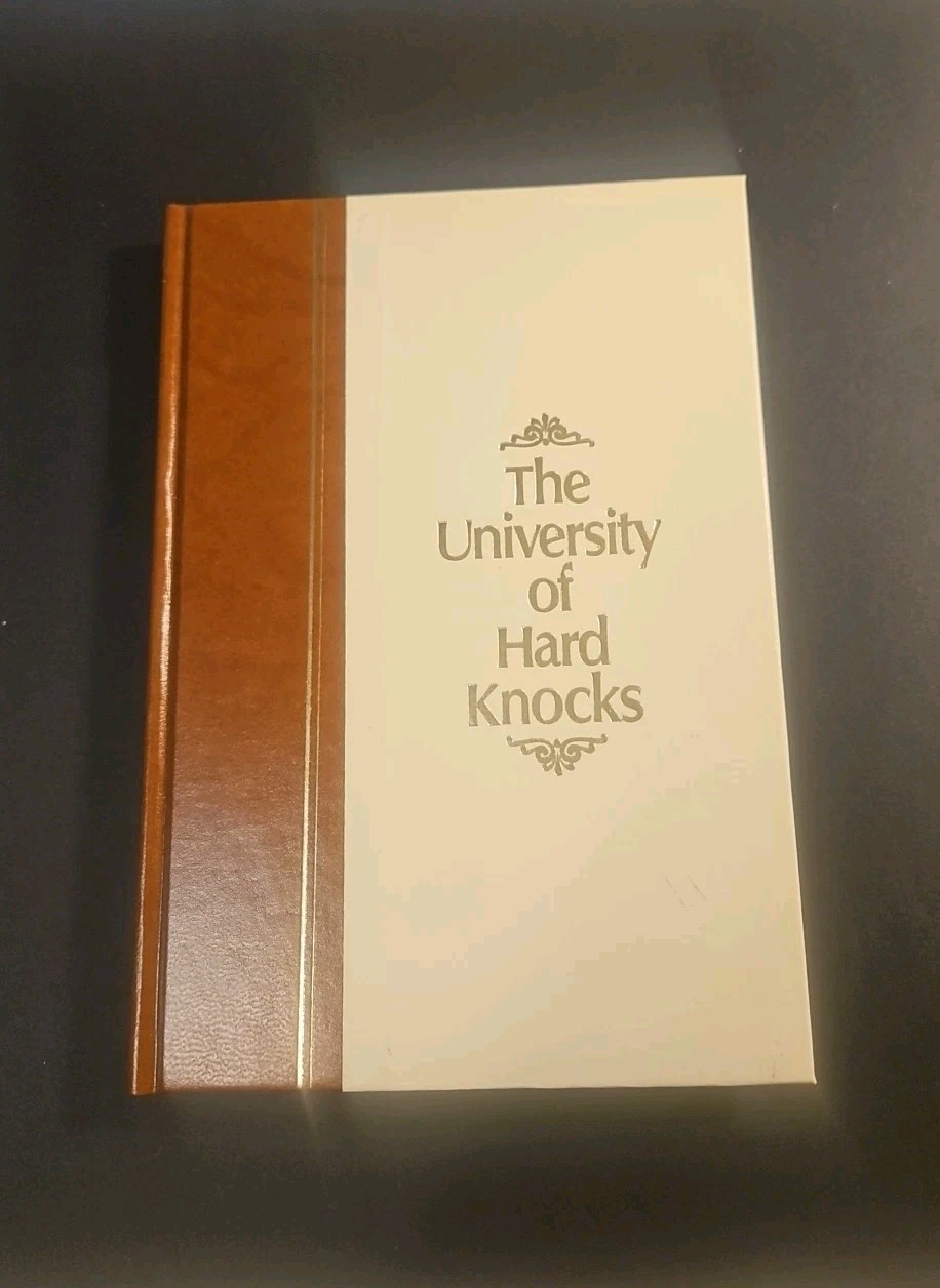 The University Of Hard Knocks Ralph Parlette 1966 Revised Edition 124 Pages
