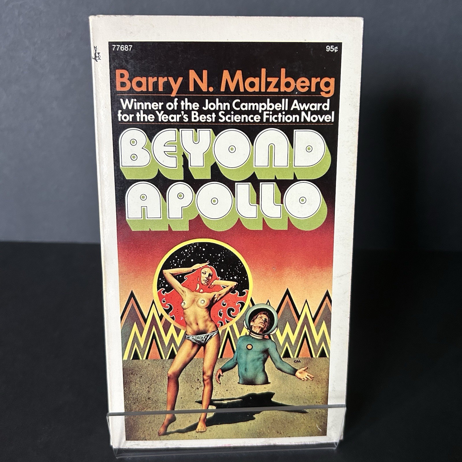Beyond Apollo Barry N. Malzberg 1974 Pocket Book Vintage Sci-Fi Paperback