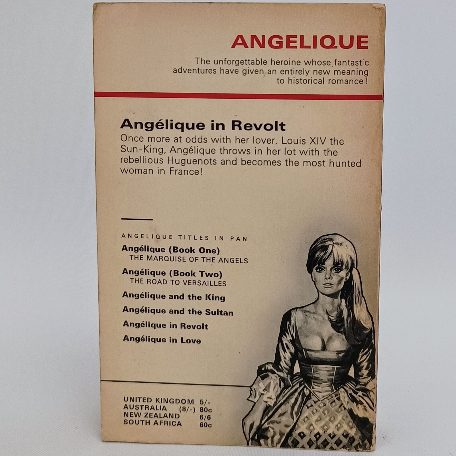 Sergeanne Golon Angelique In Revolt Angelique And The Sultan 2 Pan Paperbacks