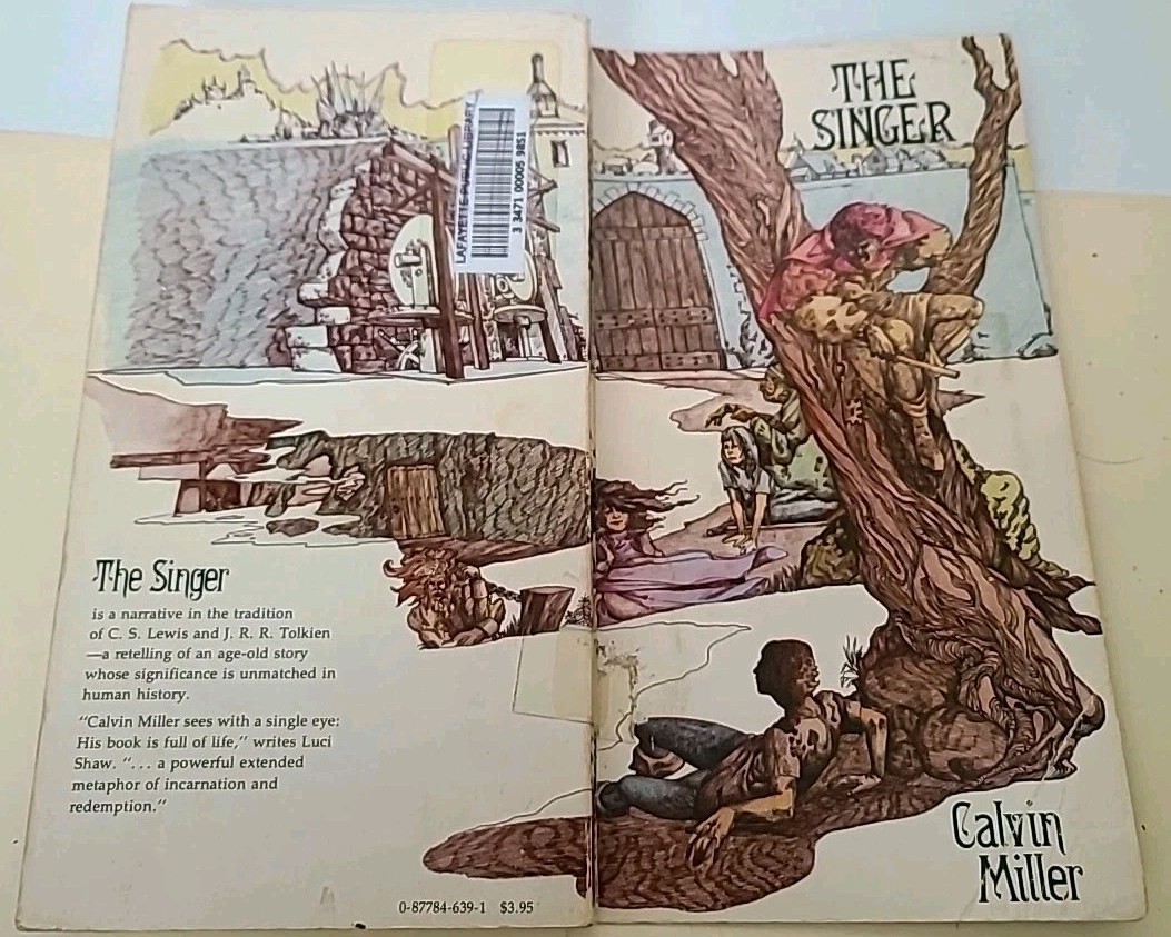 Singer (1978) by Calvin Miller (InterVarsity Press, trade pbk ex-library, Fair)