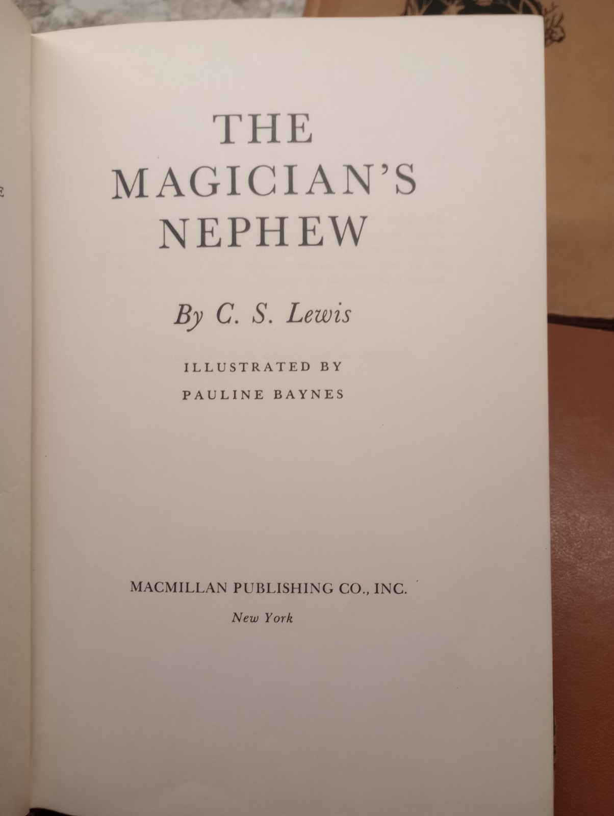 C.S. Lewis CHRONICLES OF NARNIA Complete Hardcover Set c. 1950-55