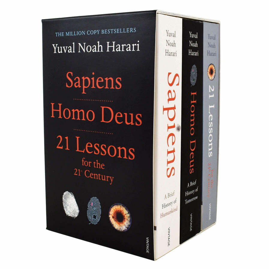 Yuval Noah Harari 3 Book Boxset (Sapiens, Homo Deus, 21 Lessons for 21st Century