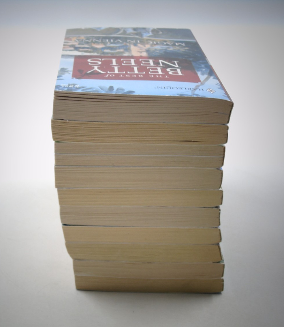 Vintage Lot of 10 Betty Neels Harlequin Romance Paperback Books, See Description