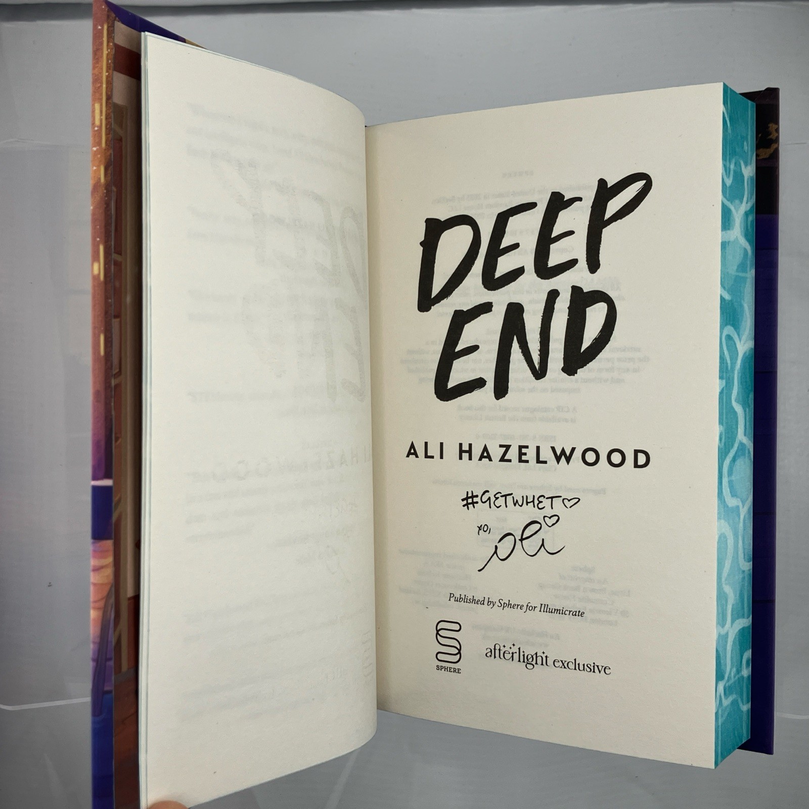 Deep End Illumicrate Afterlight Exclusive By Ali Hazelwood