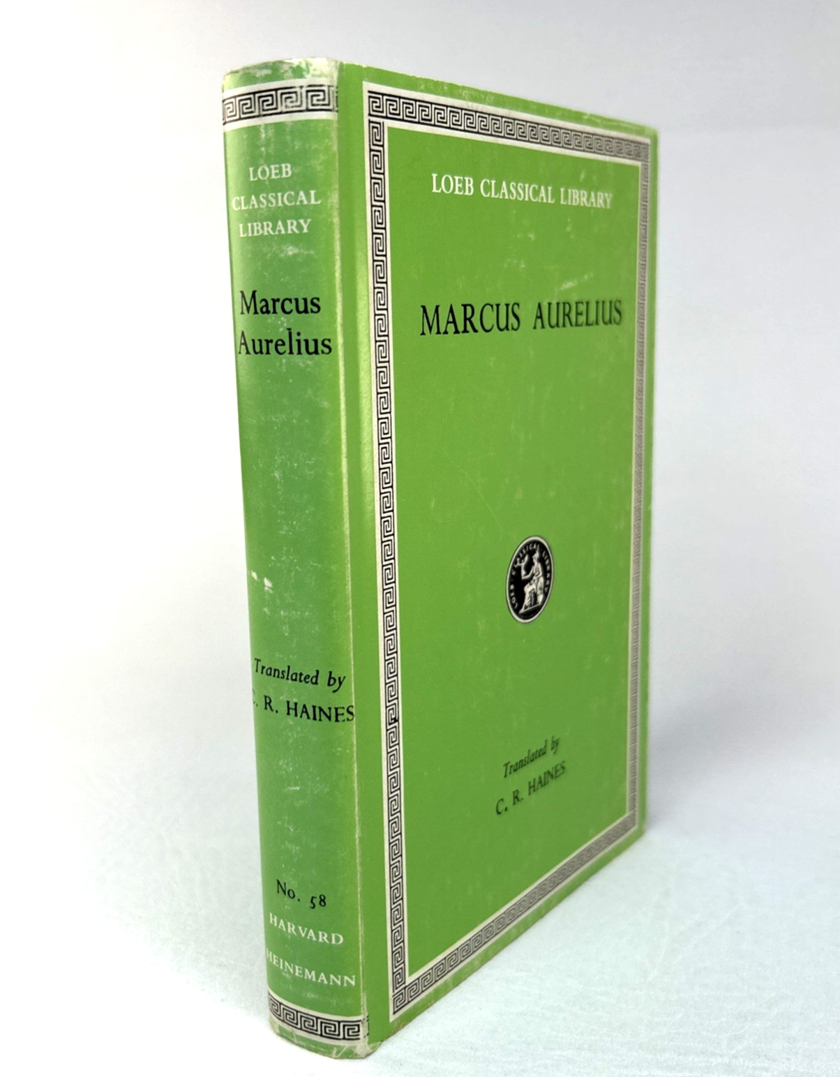 Marcus Aurelius Loeb Classical Library Hardcover Book Dust Jacket 1987 Edition