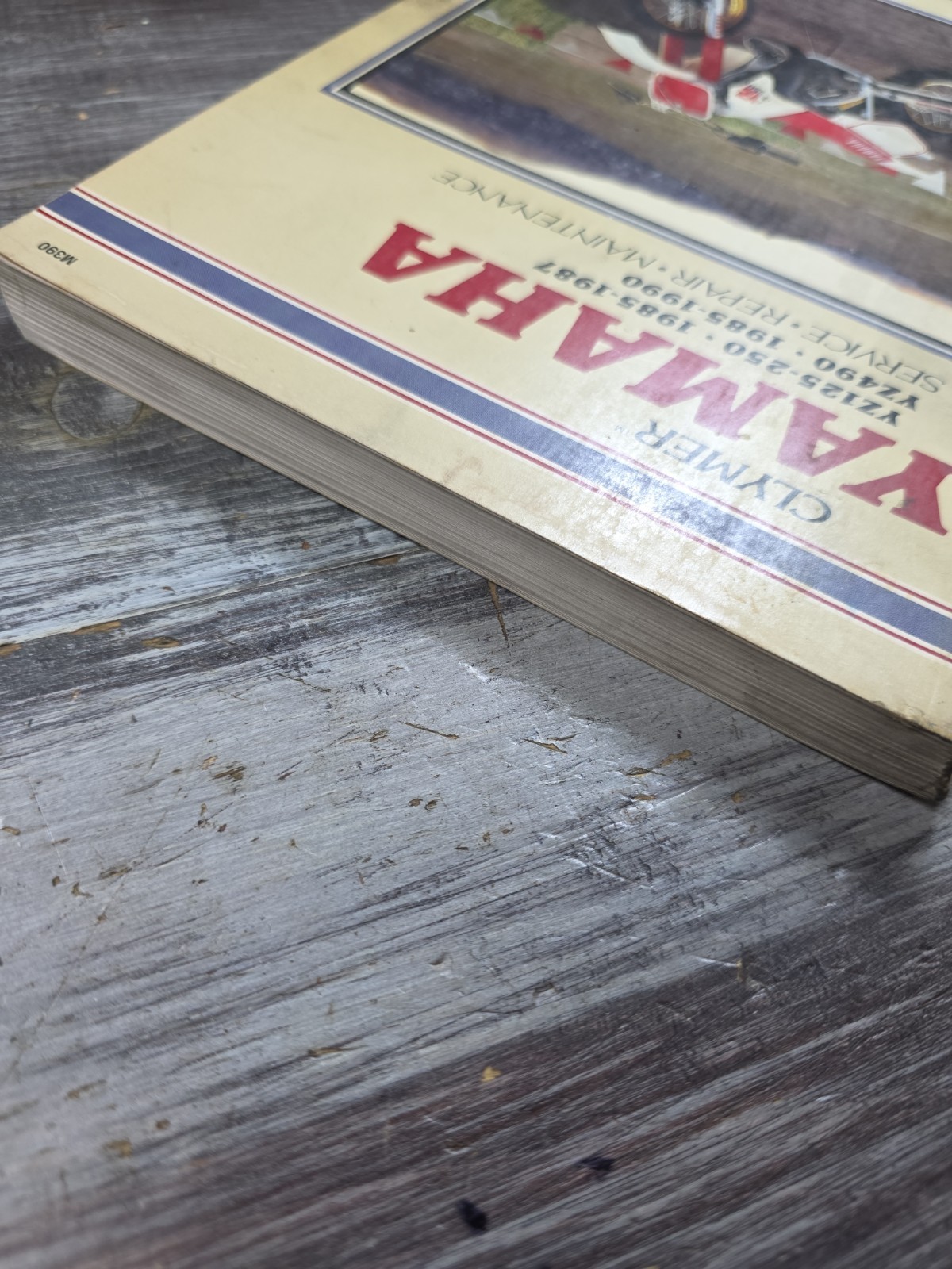 Clymer Service Repair Maintenance Manual M390 Yamaha YZ125-250 1985-1987 YZ490