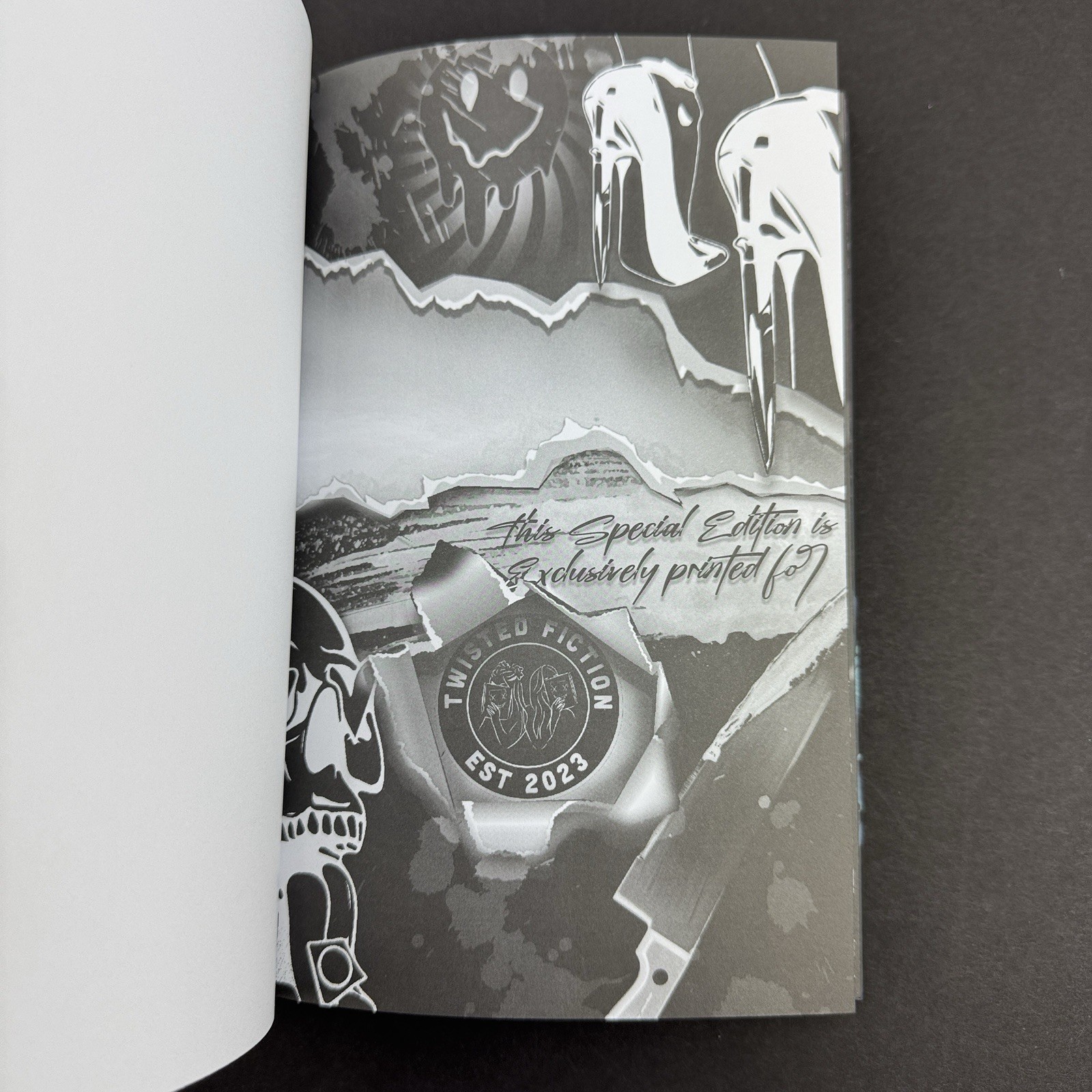 Twisted Fiction Lucy Smoke Poisoned Paradise Event Exclusive Hardcover