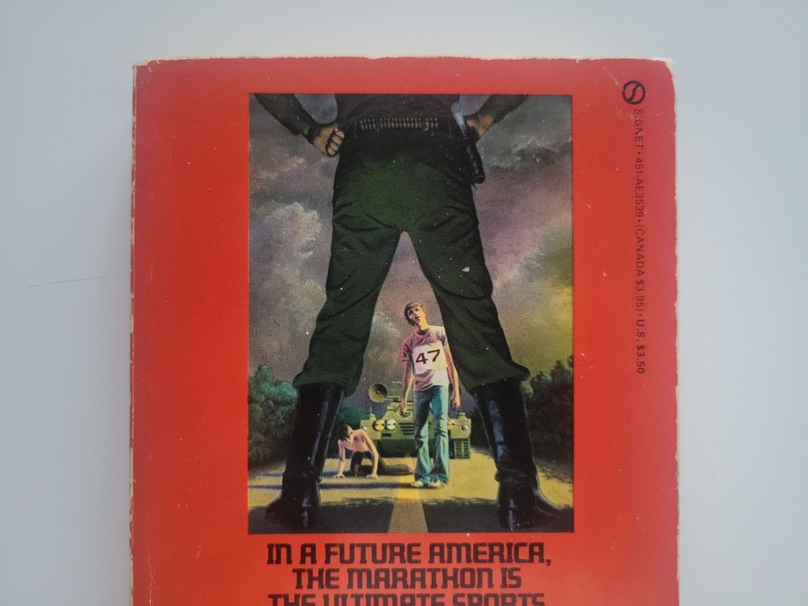1979 THE LONG WALK STEPHEN KING SIGNET PAPERBACK RICHARD BACHMAN 1ST EDITION 3RD