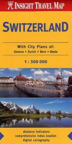 Switzerland Insight Travel Map Sheet map, folded Book The Fast Free Shipping