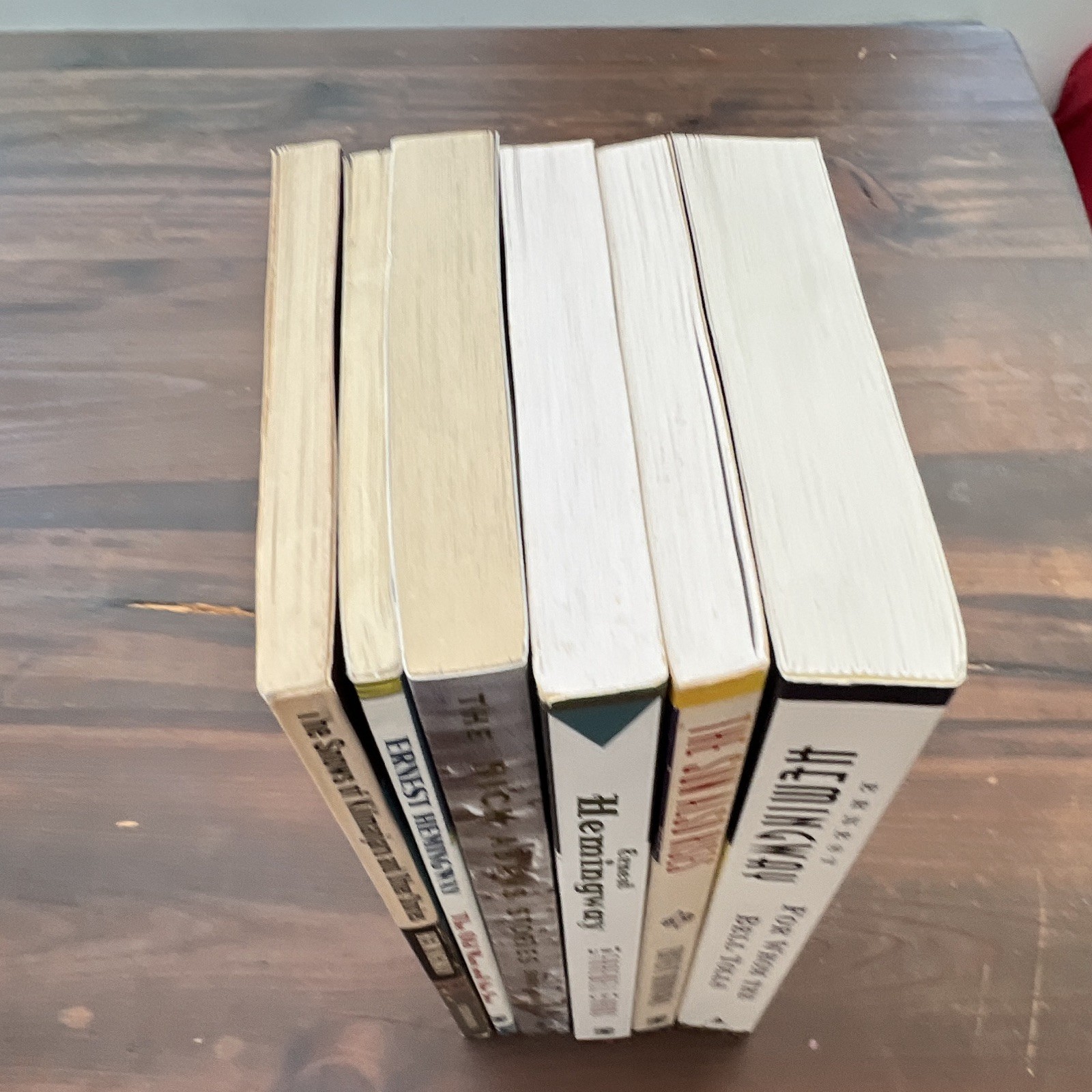 Ernest Hemingway Paperback Lot 6 Scribner Hemingway Library Sun Also Rises