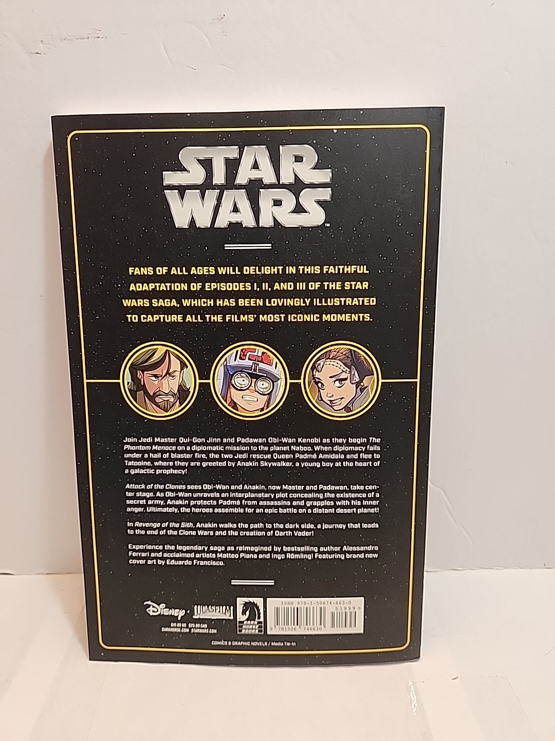 Star Wars The Prequel Trilogy Alessandro Ferrari Disney