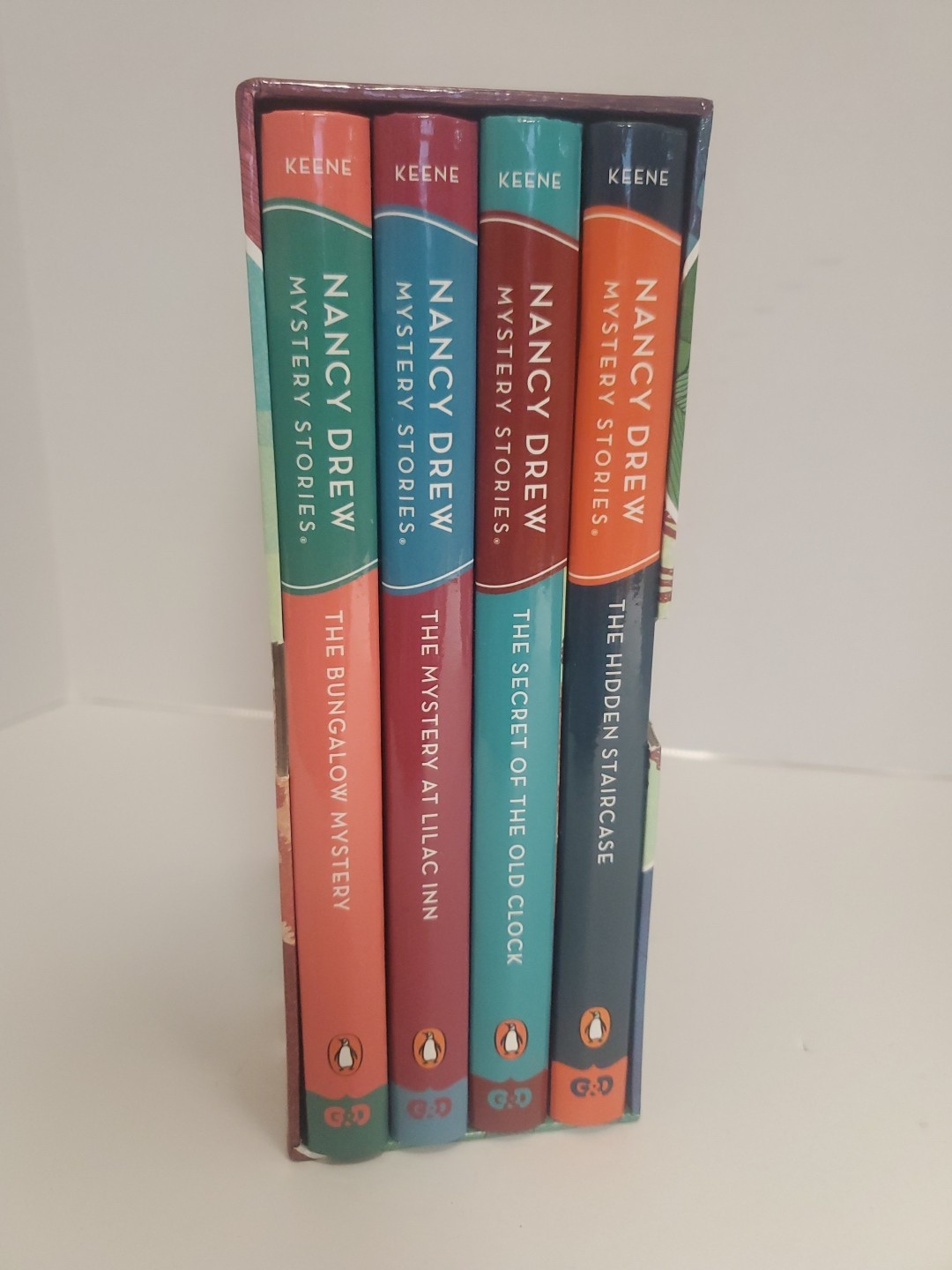 Nancy Drew Mystery Stories Books 1-4 Hardcover By Carolyn Keene 2014 VGC