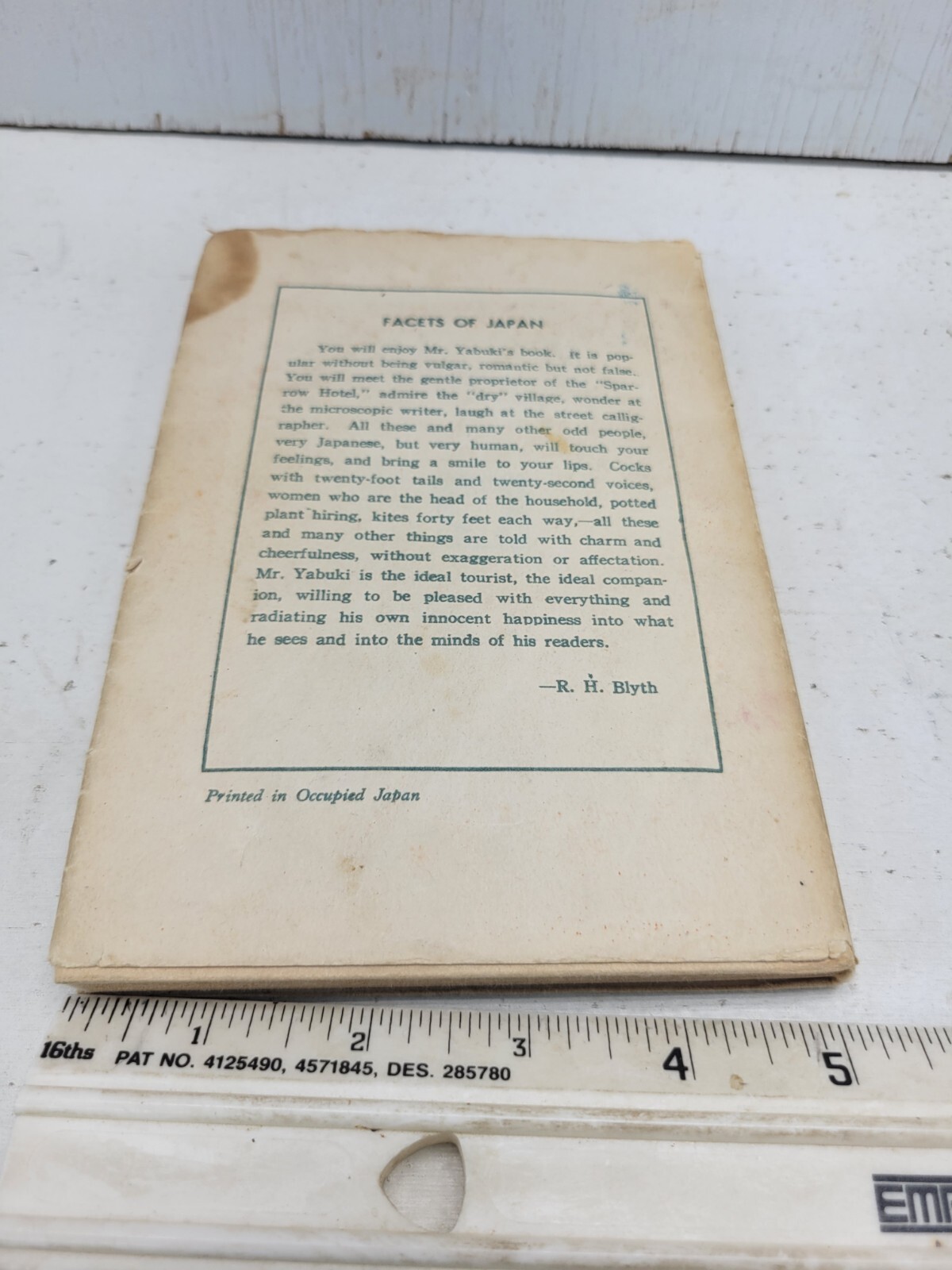 Vintage Rare 1947 – Facets of Japan By Katsuji Post-War Japan